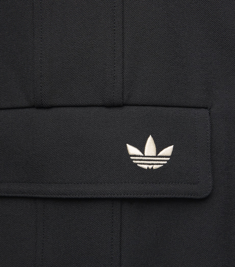 x Wales Bonner Popper Trousers BLACK Image 5