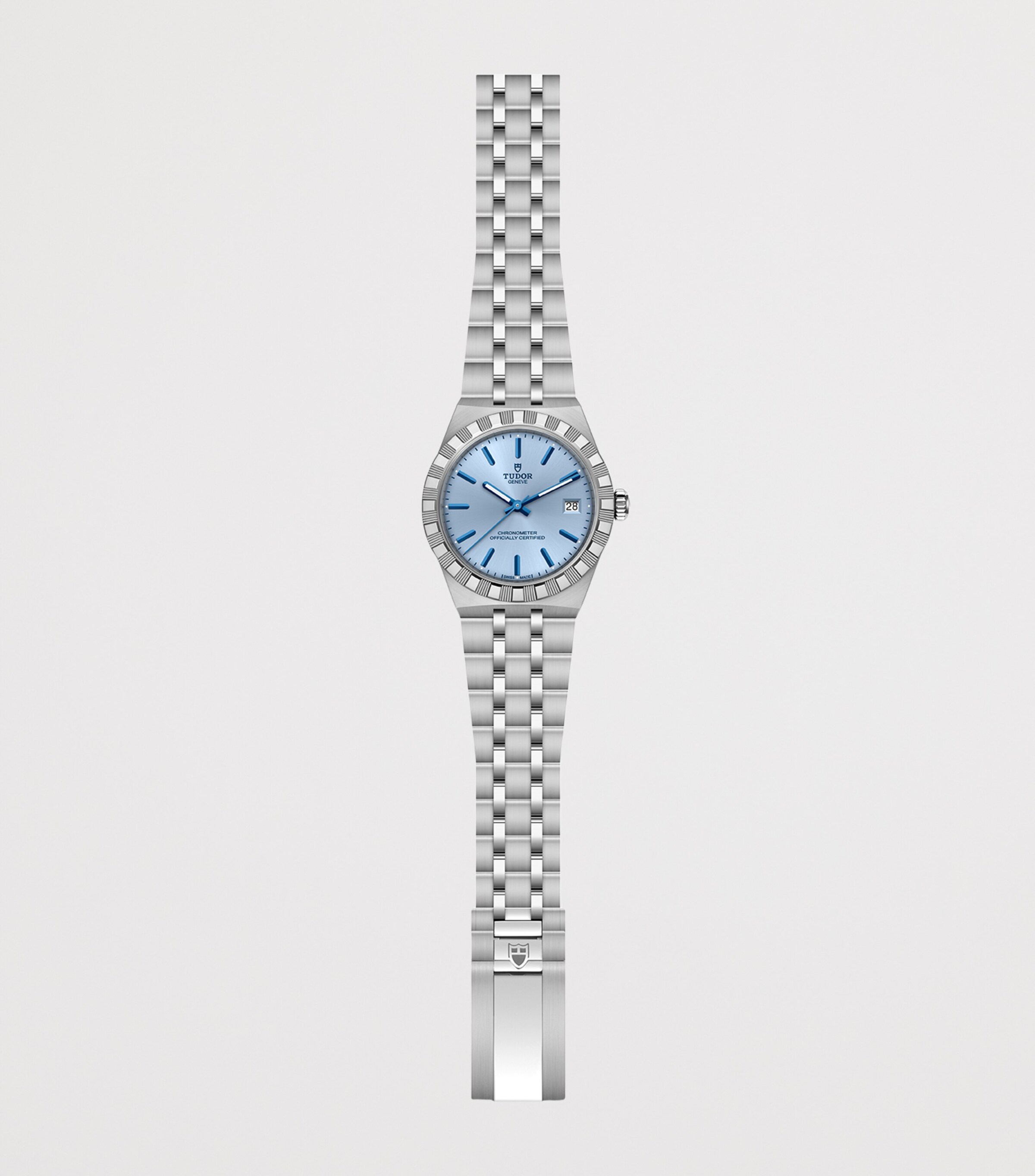 TUDOR Royal Stainless Steel Watch 36mm Blue Image 2