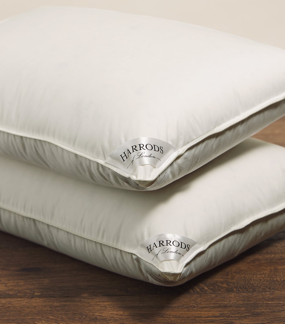 Down A1-Grade Standard Pillow (50cm x 75cm) WHITE Image 3