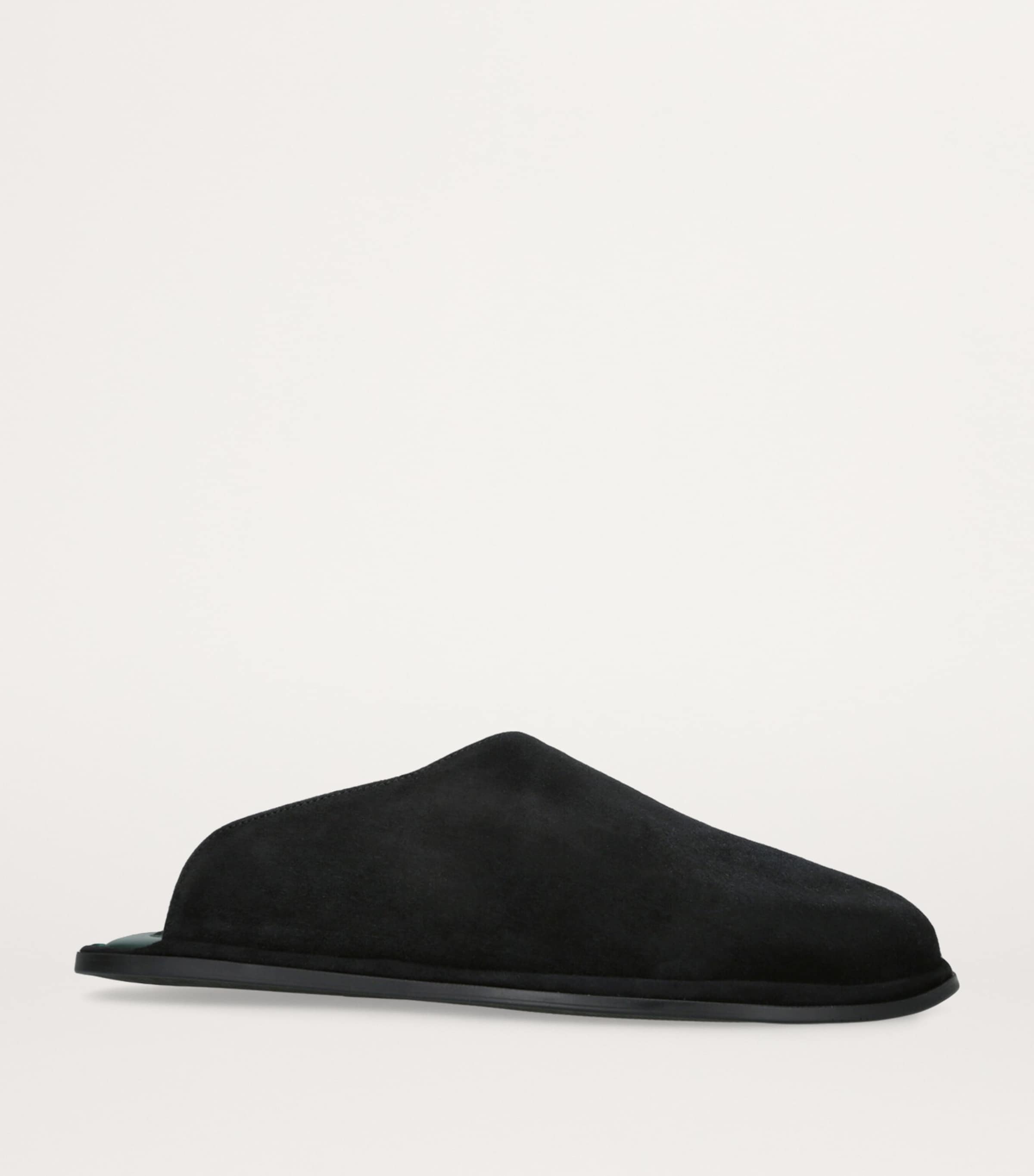 Suede Mules BLACK Image 3