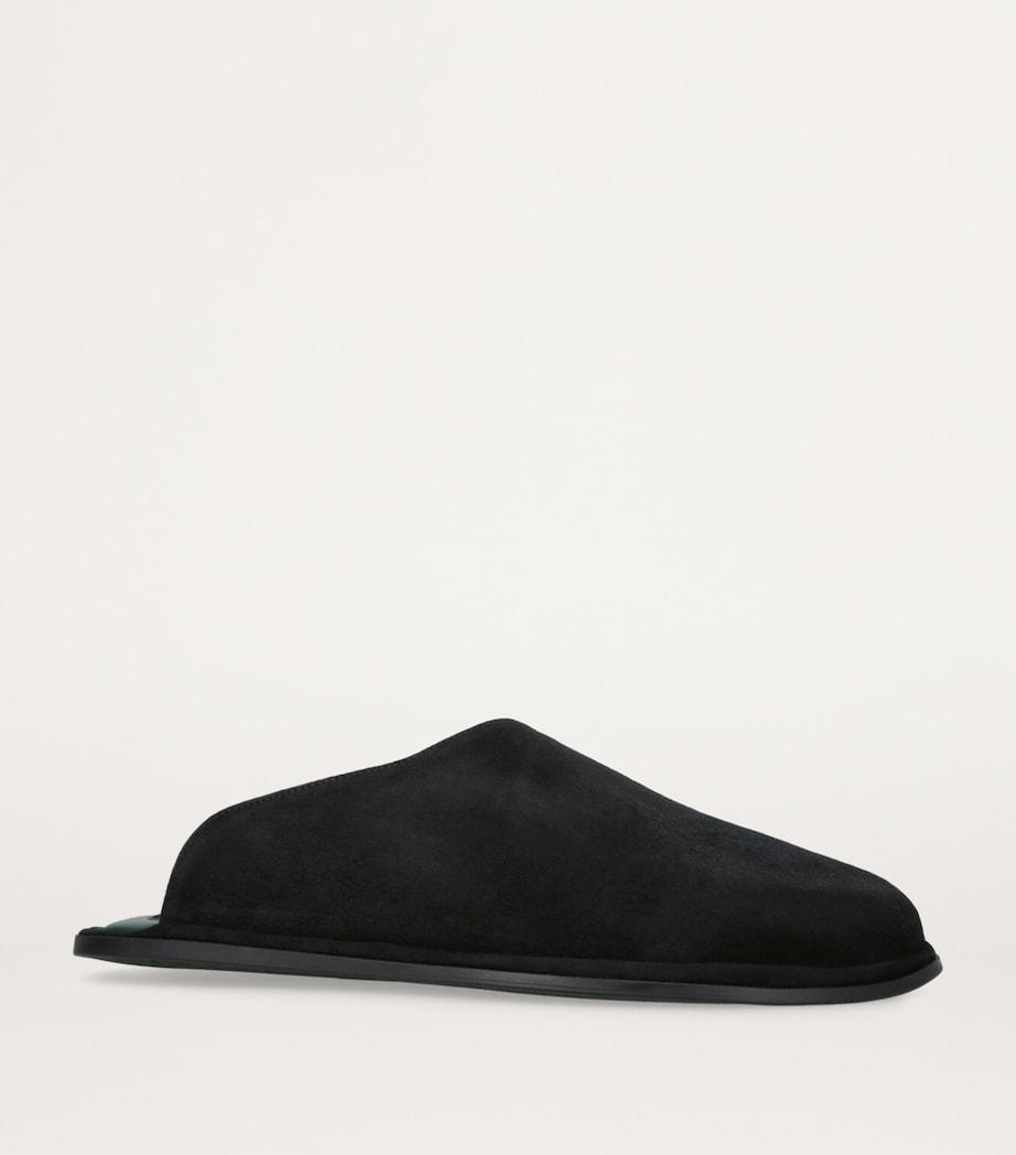 Suede Mules BLACK Image 3