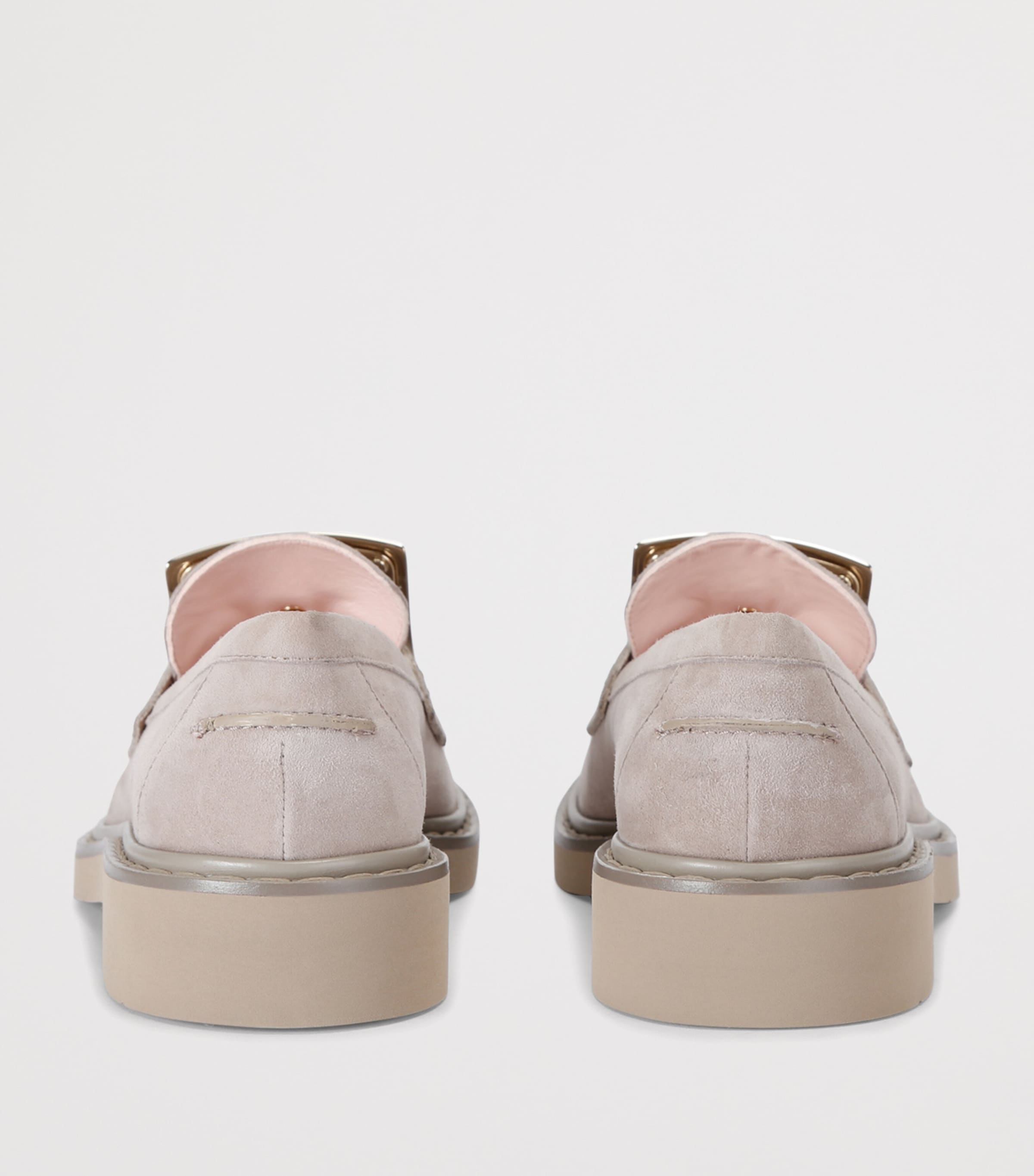 Suede Viv' Rangers Loafers BEIGE Image 2