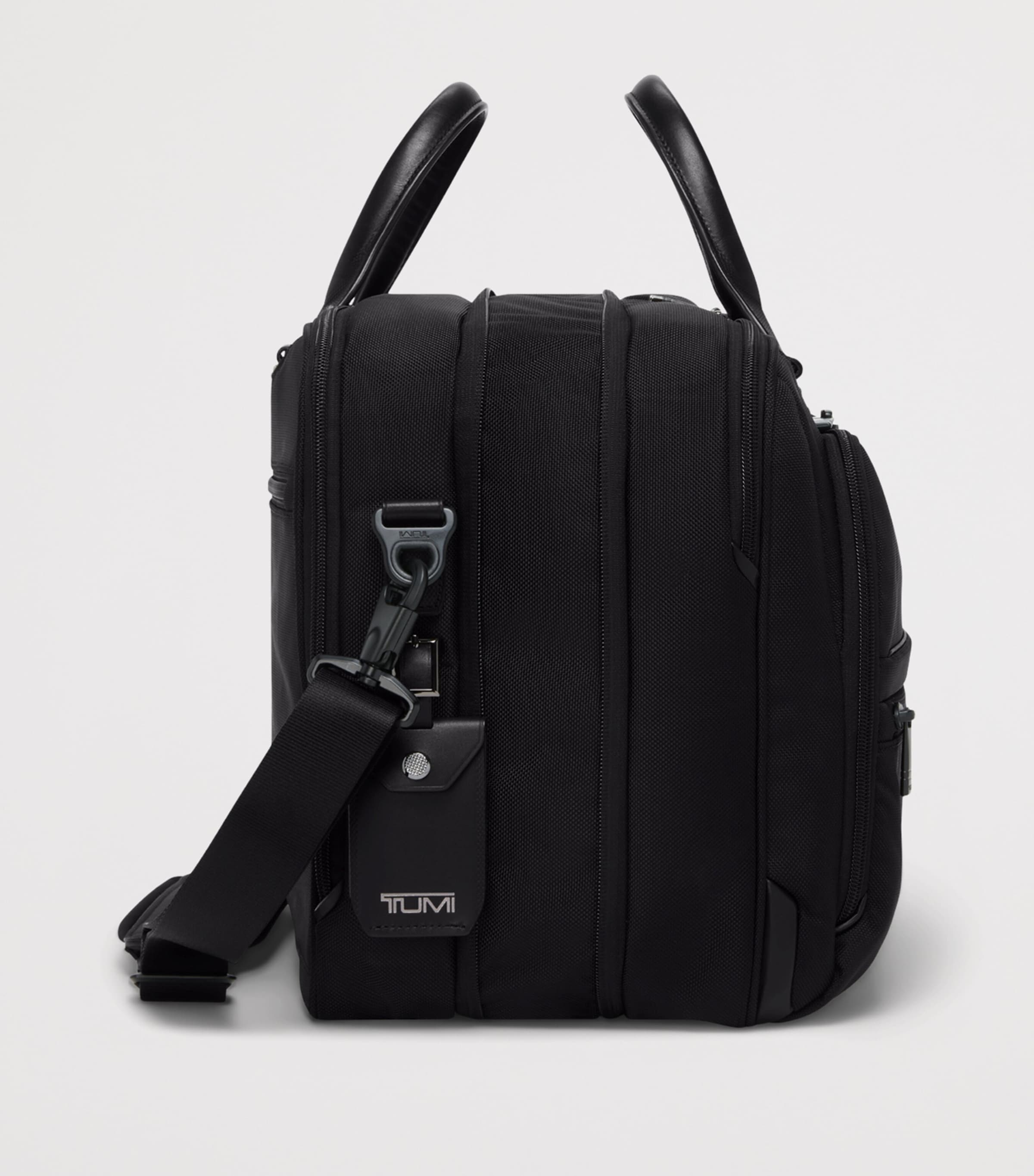 Tumi Medium Alpha 4 Expandable Briefcase (15") Black Image 7