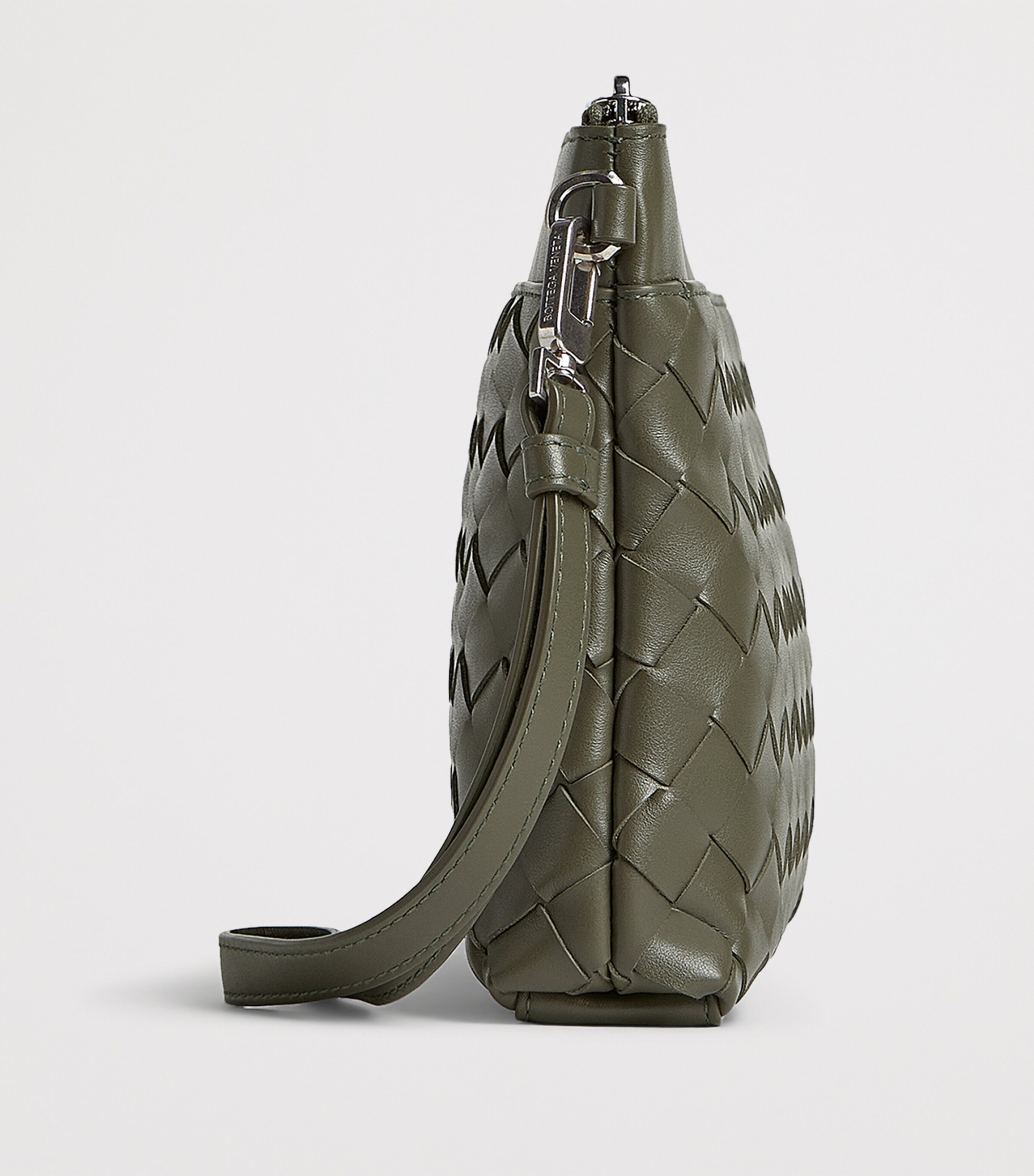 Bottega Veneta Leather Intrecciato Prism Pouch Image 4