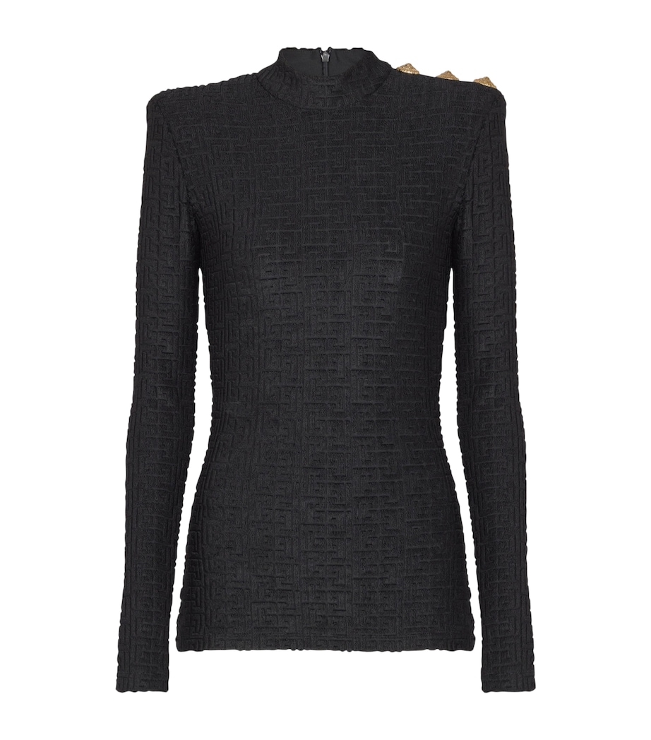 Bouclette Monogram Top 0PA NOIR Image 1