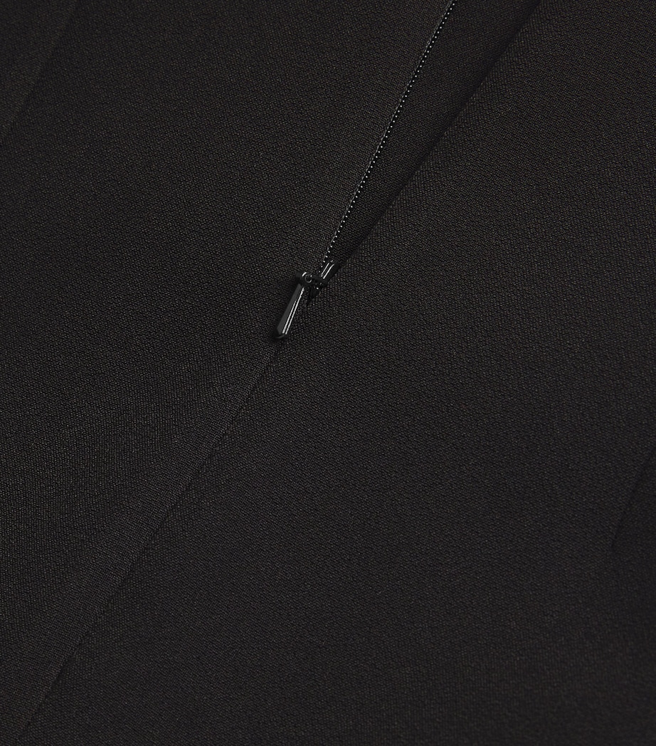 Crepe Sidha Maxi Skirt BLACK Image 5