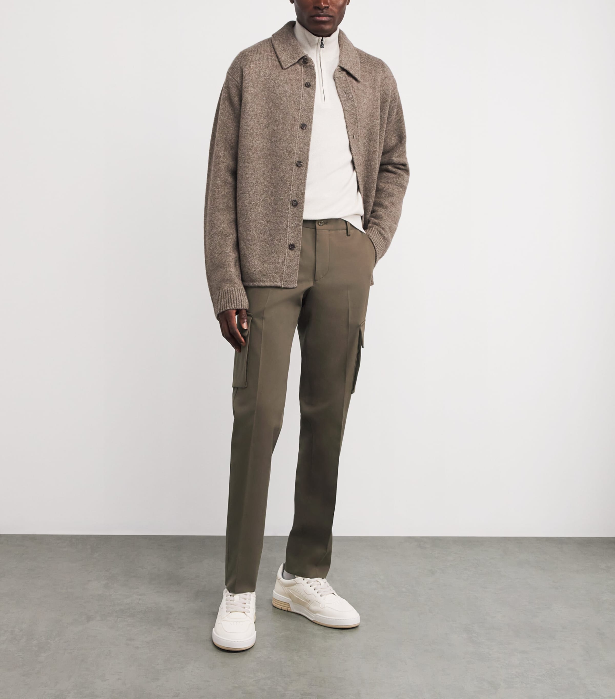Twill Cargo Chinos NATURAL / BEIGE 033 Image 2