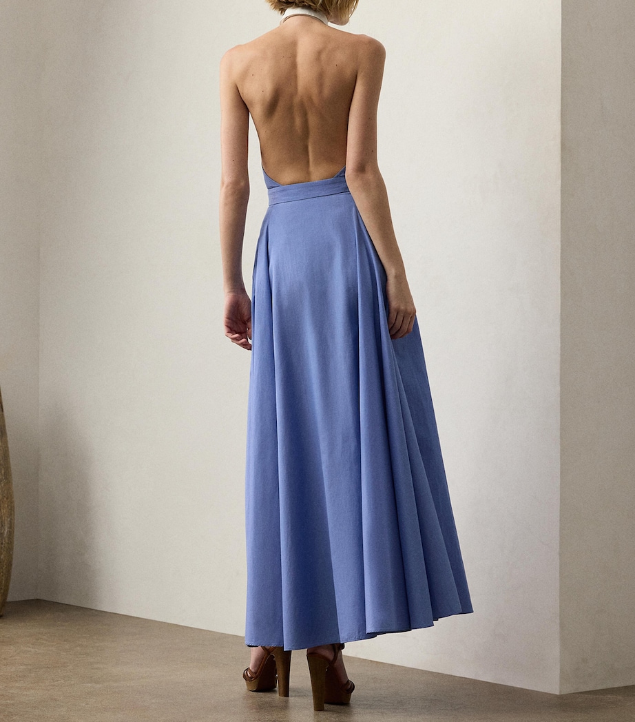 Collared Eldred Dress LIGHT BLUE Image 3