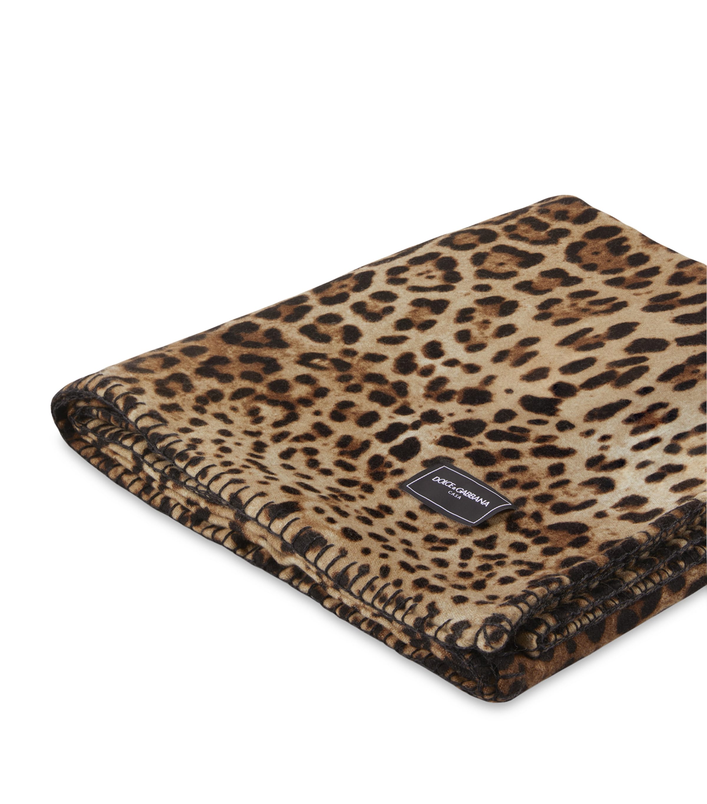 Wool-Silk Leopardo Blanket (140cm x 180cm) UL003 LEOPARDO Image 3