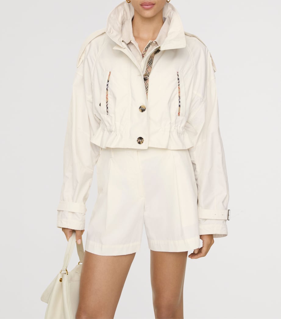 Cotton Ladymoor Jacket SEASHELL WHITE Image 2