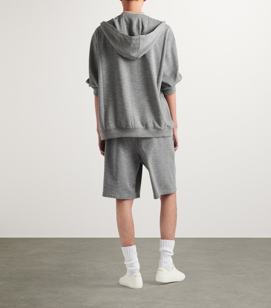 Cashmere-Silk Hoodie F0031 Image 4