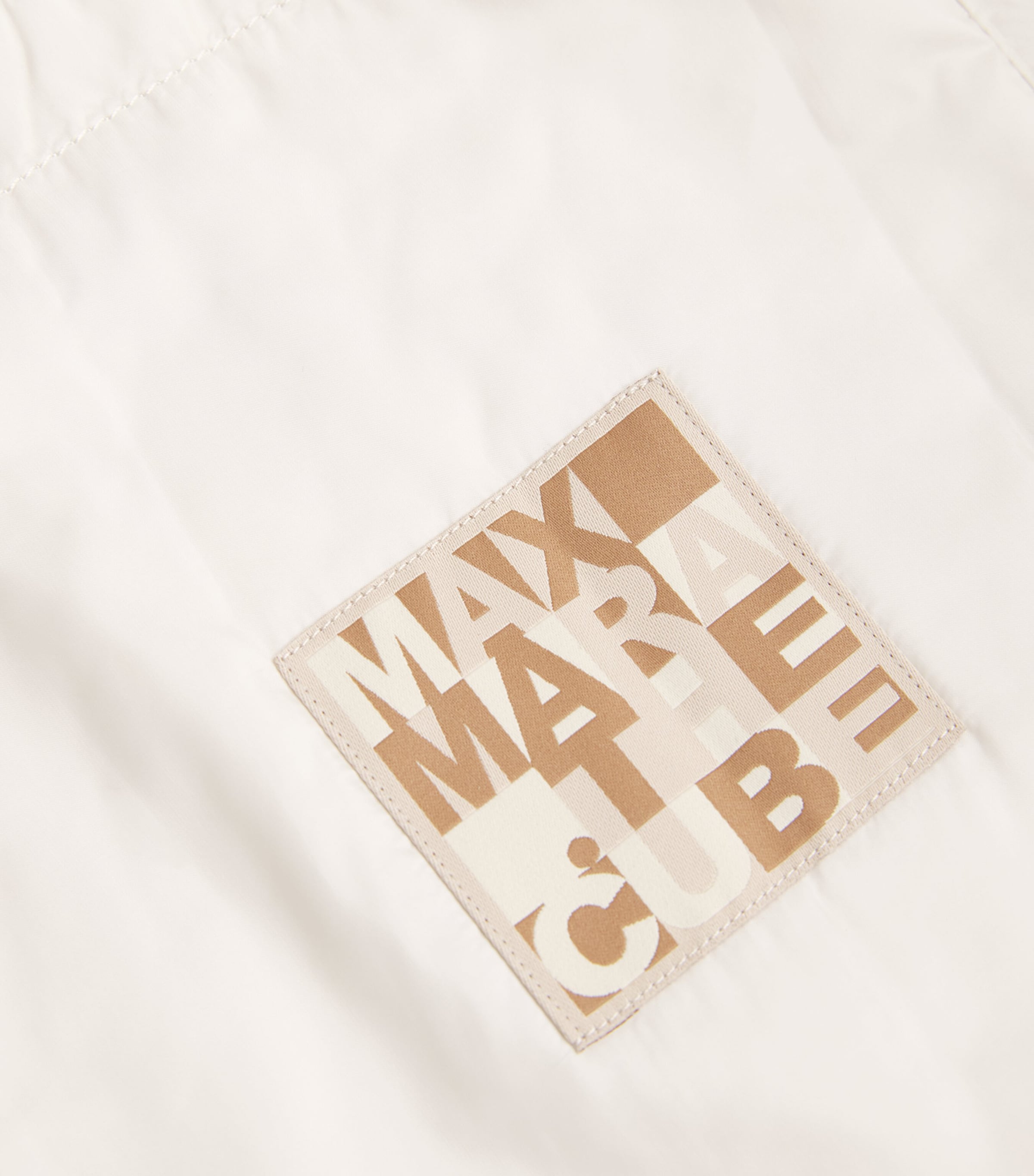 The Cube Quilted Parka WHITE Image 5