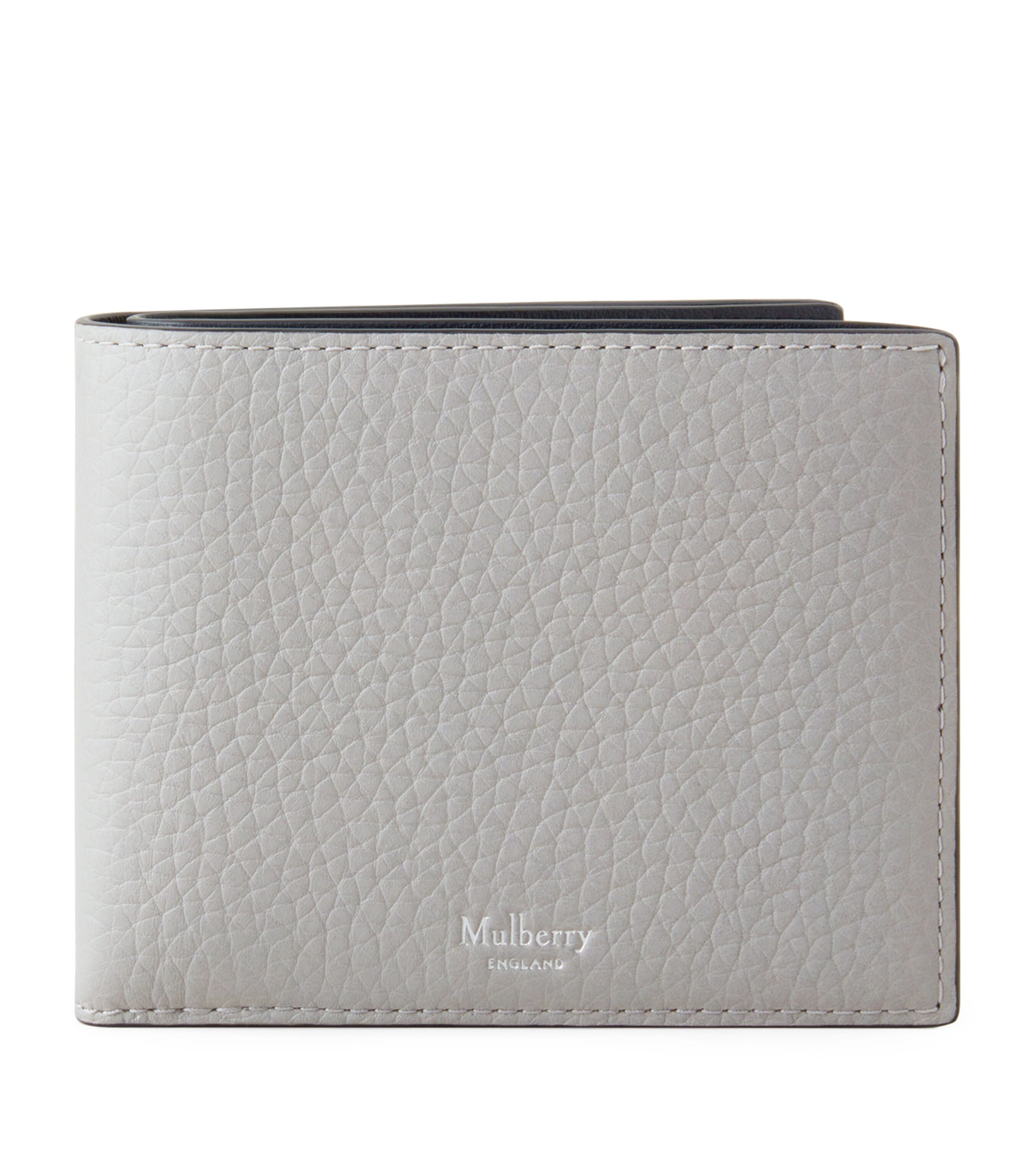 MULBERRY LEATHER BIFOLD CARD HOLDER 