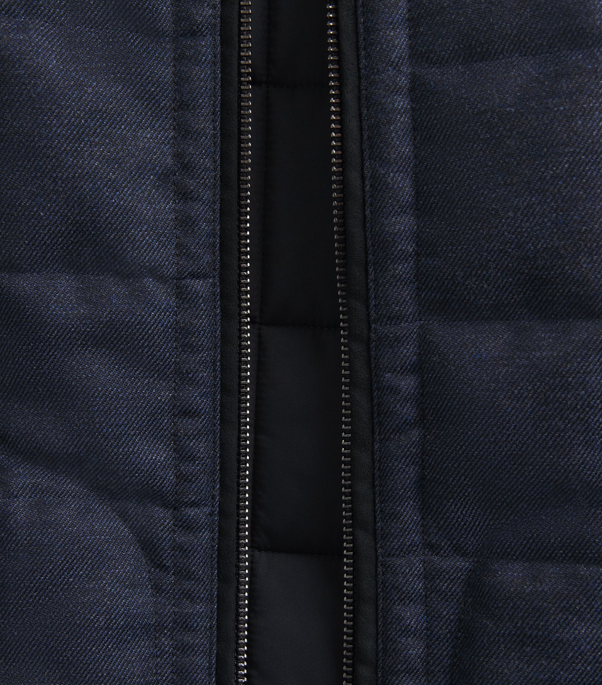Pal Zileri Mens Reversible Padded Gilet Blue Navy Image 7
