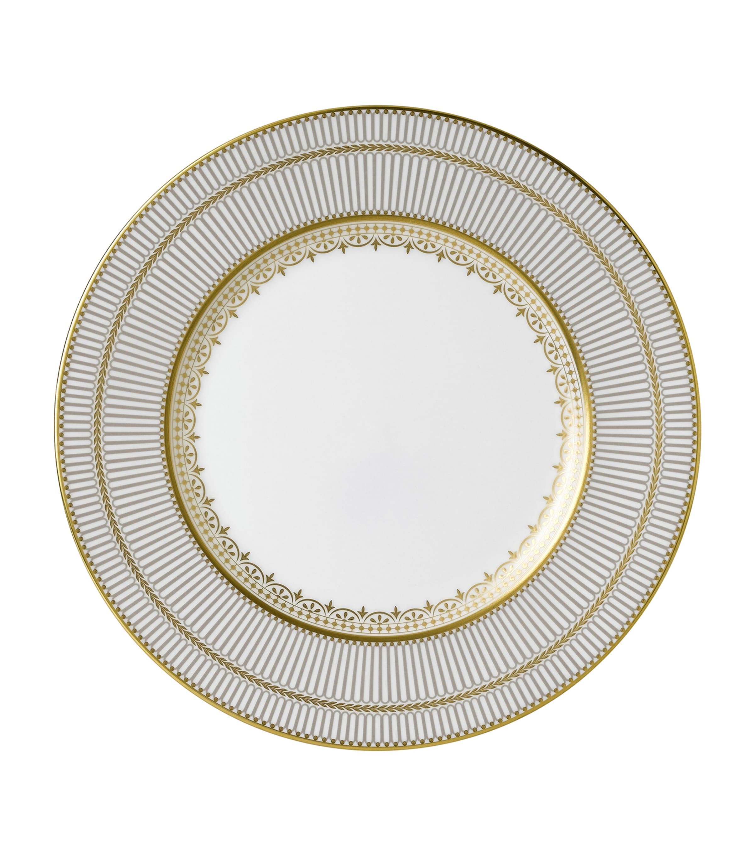 Wedgwood Anthemion Grey Plate (27.5cm) | Dining | Tableware | Plates | Designers | Wedgwood | Dining Room