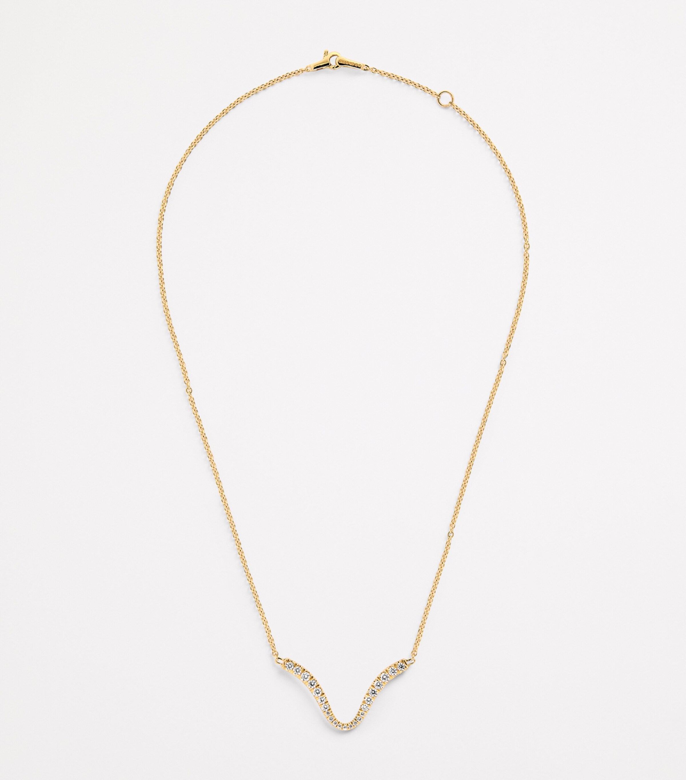 Melissa Kaye Yellow Gold and Diamond Clara Pendant Necklace Yellow Gold Image 3