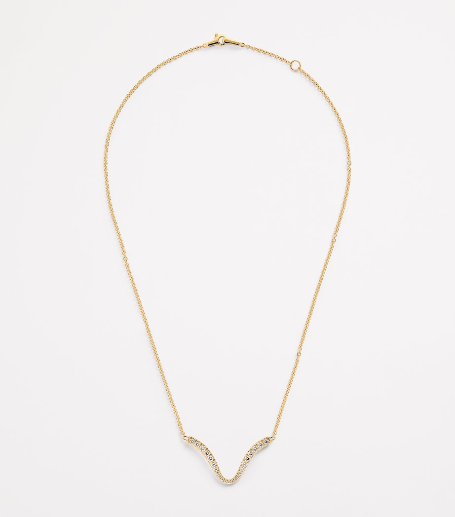 Melissa Kaye Yellow Gold and Diamond Clara Pendant Necklace Yellow Gold Image 3