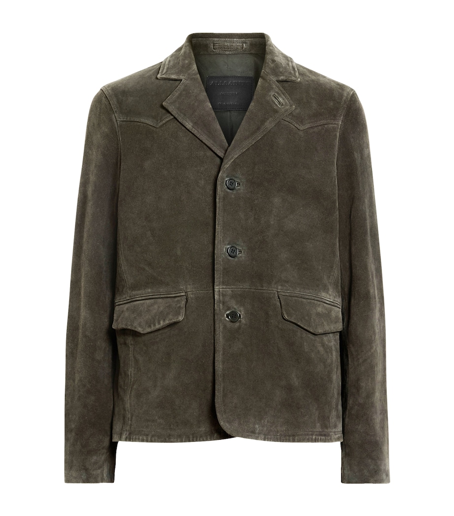 Suede Hornett Blazer GULL BROWN Image 1