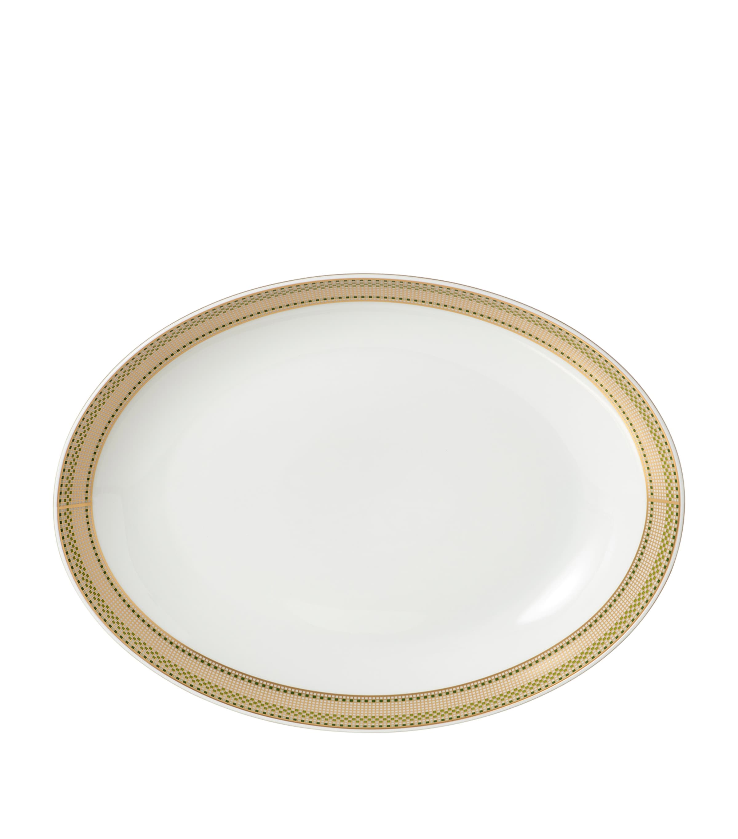 BERNARDAUD AUGUSTA COUPE OVAL PLATTER 