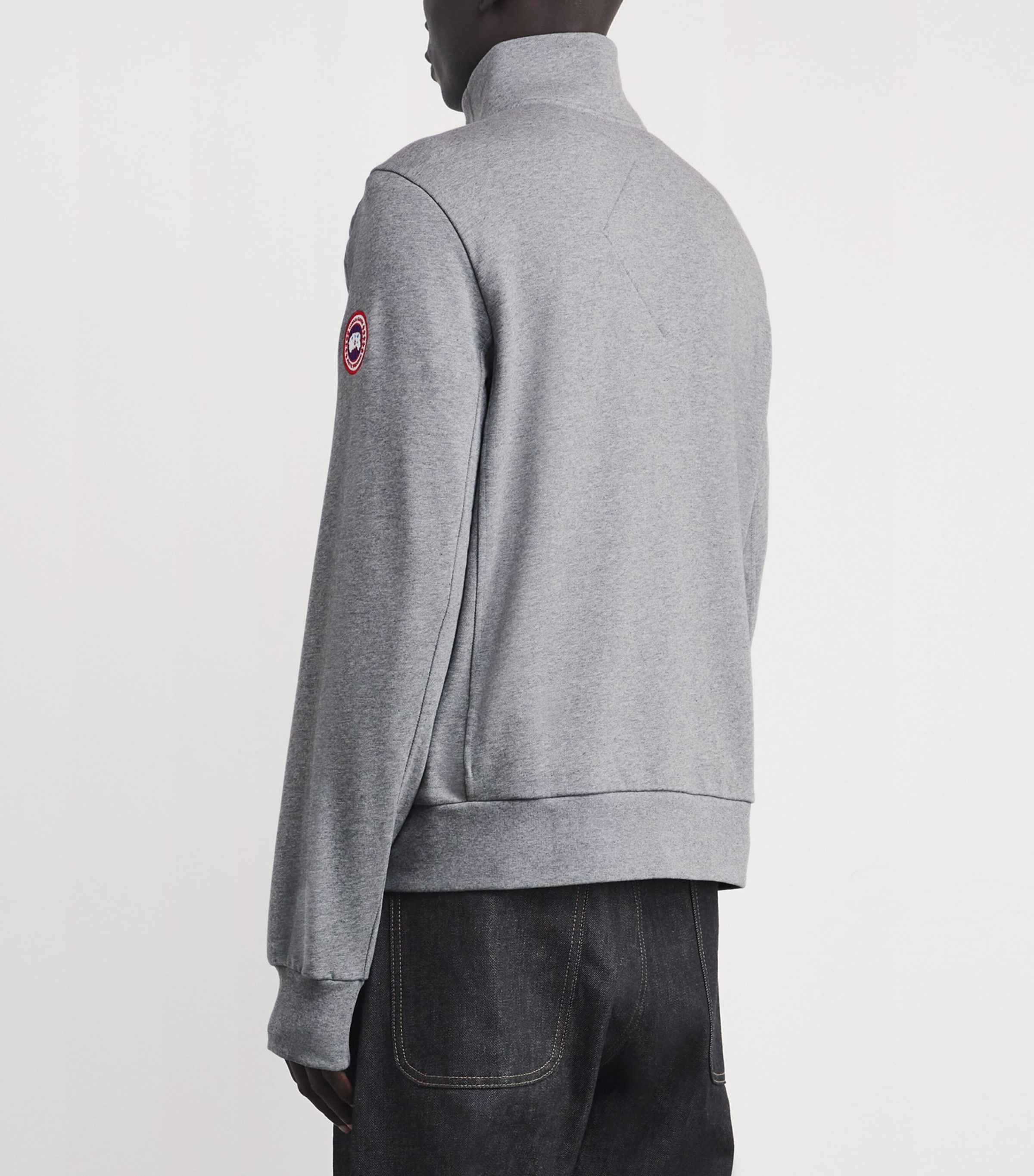 Down Hybridge Huron Zip-Up Sweatshirt 9717 Image 4