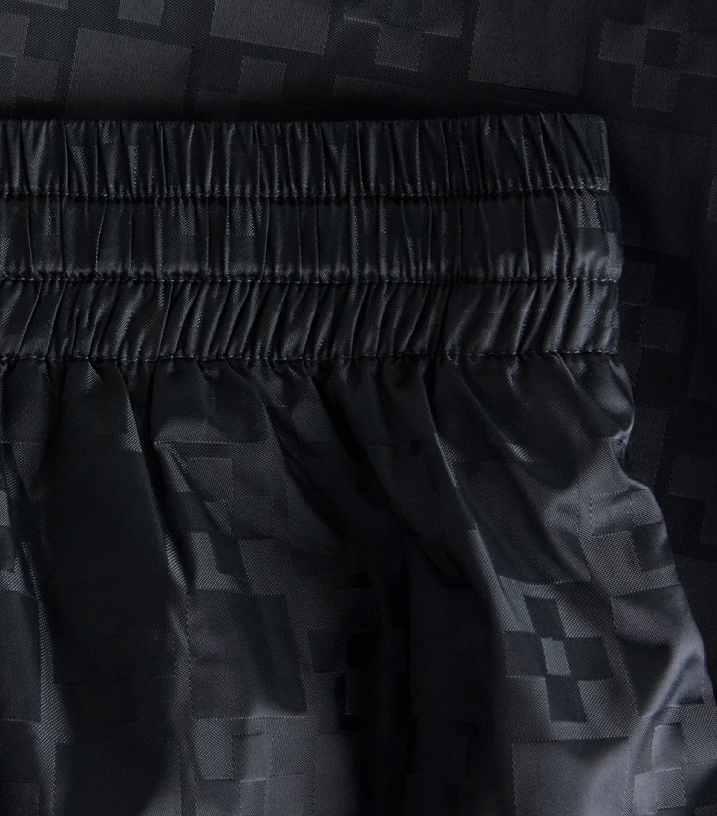 Sandro Paris Mens Jacquard Swim Shorts Dark Grey Image 6