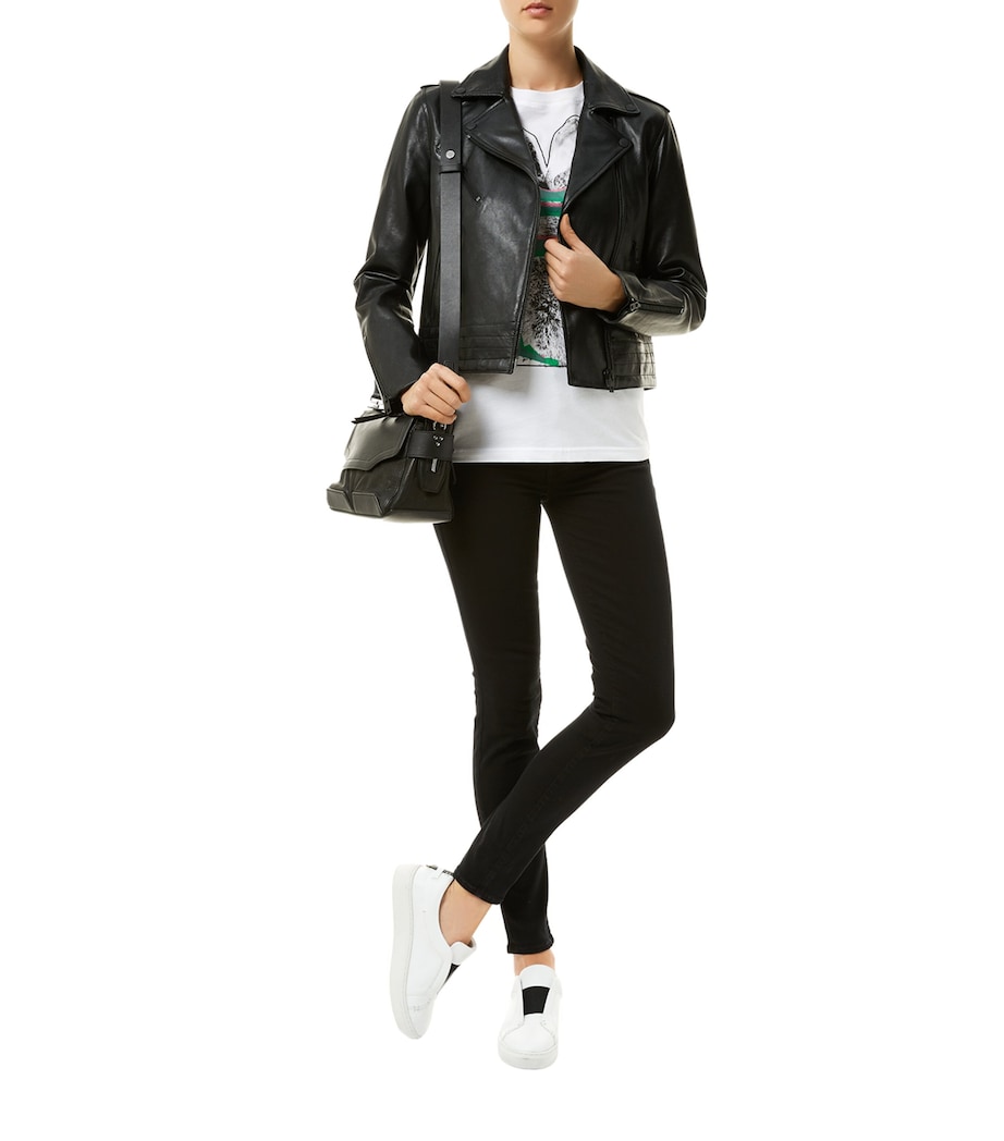 Slim Illusion High Waist Super Skinny Jeans RINSED BLACK Image 2