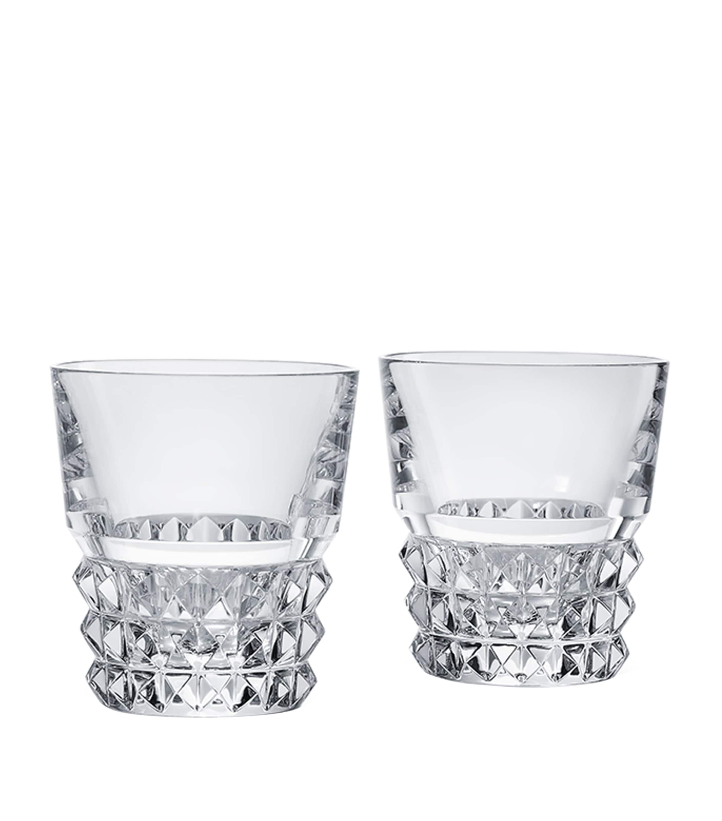 BACCARAT SET OF 2 LOUXOR TUMBLERS 