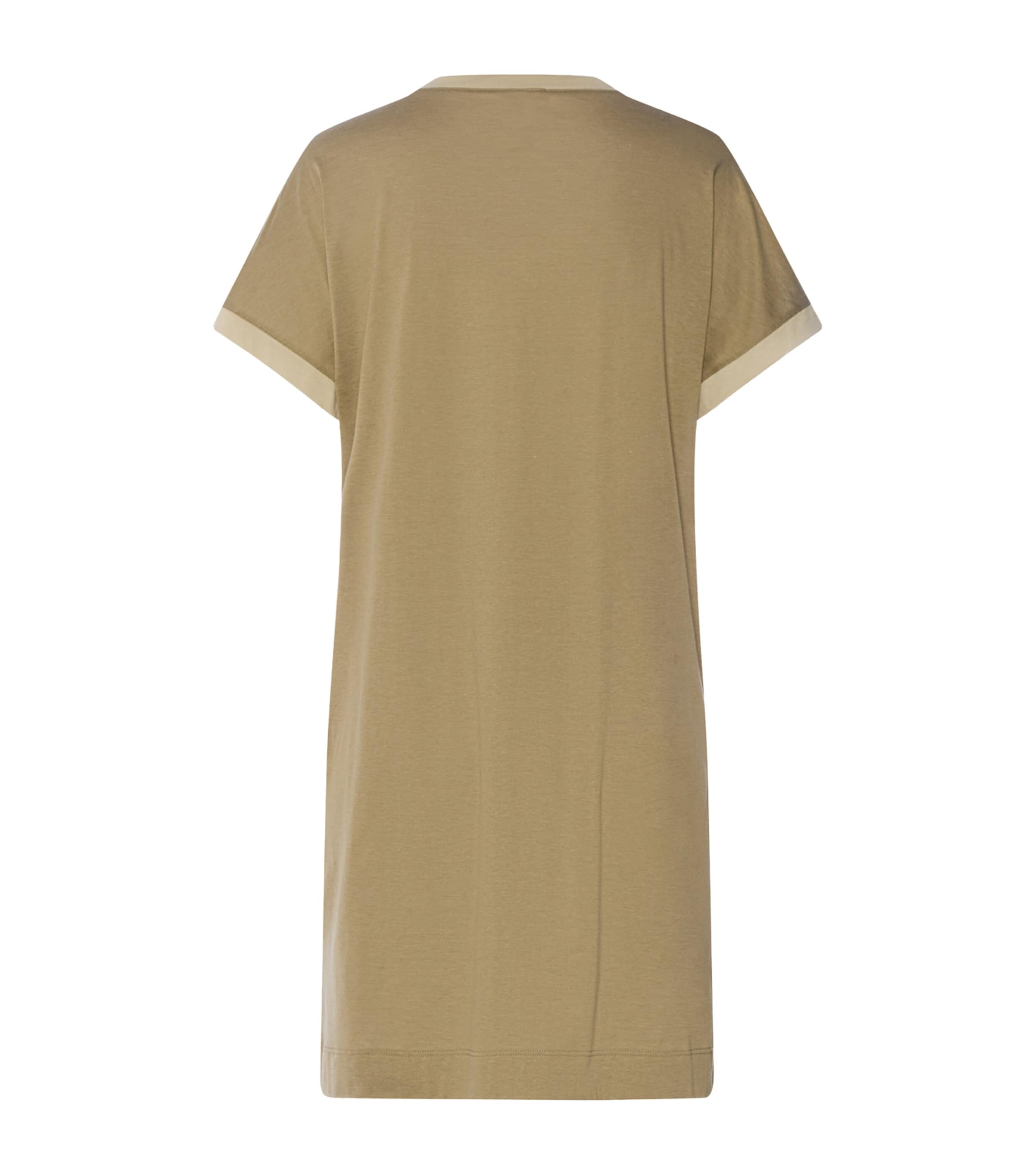 Hanro Womens Cotton-Modal Laura Nightdress Covert Green Image 5