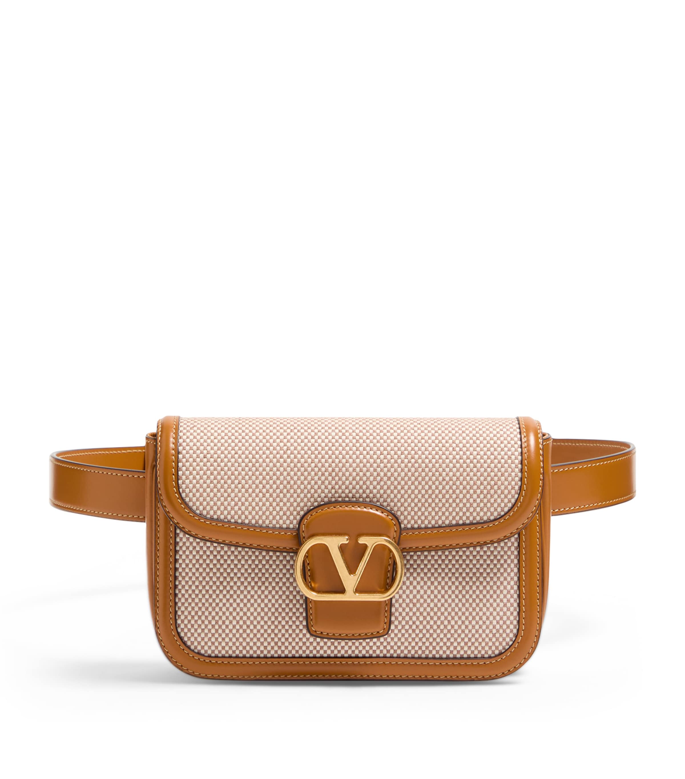 Valentino Small Canvas 9 To 5 Belt Bag