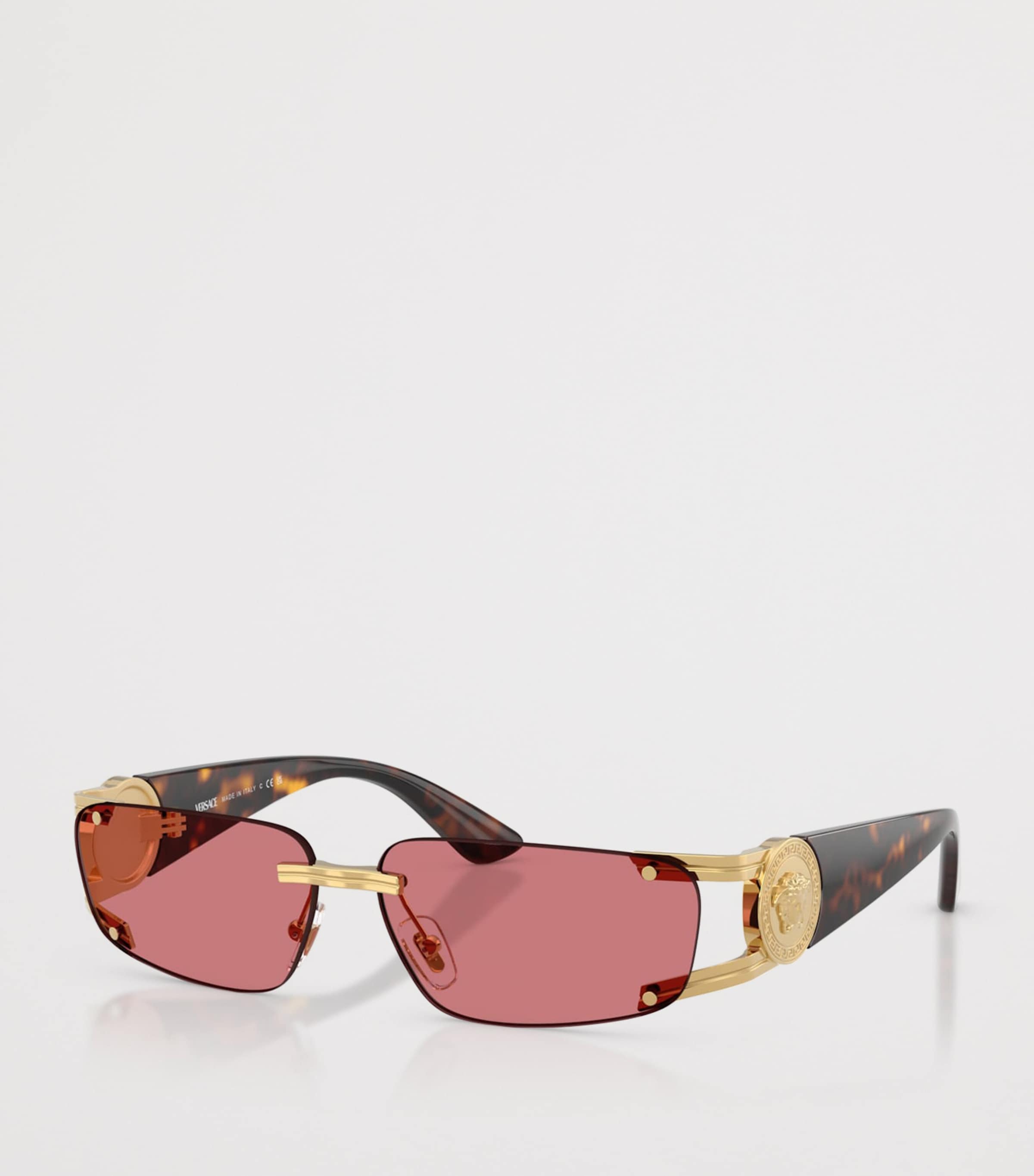 Versace Metal VE2291 Rectangle Sunglasses Image 2