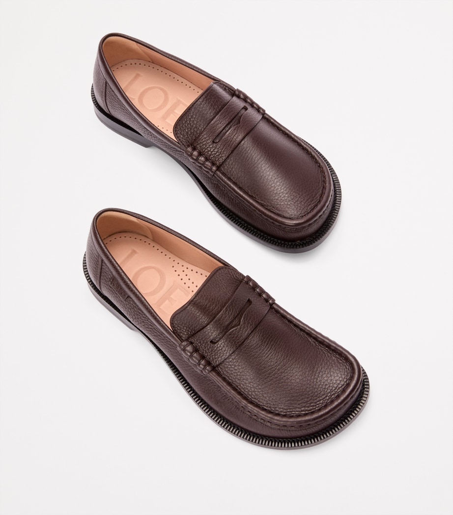 Deerskin Campo Loafers OXBLOOD Image 3