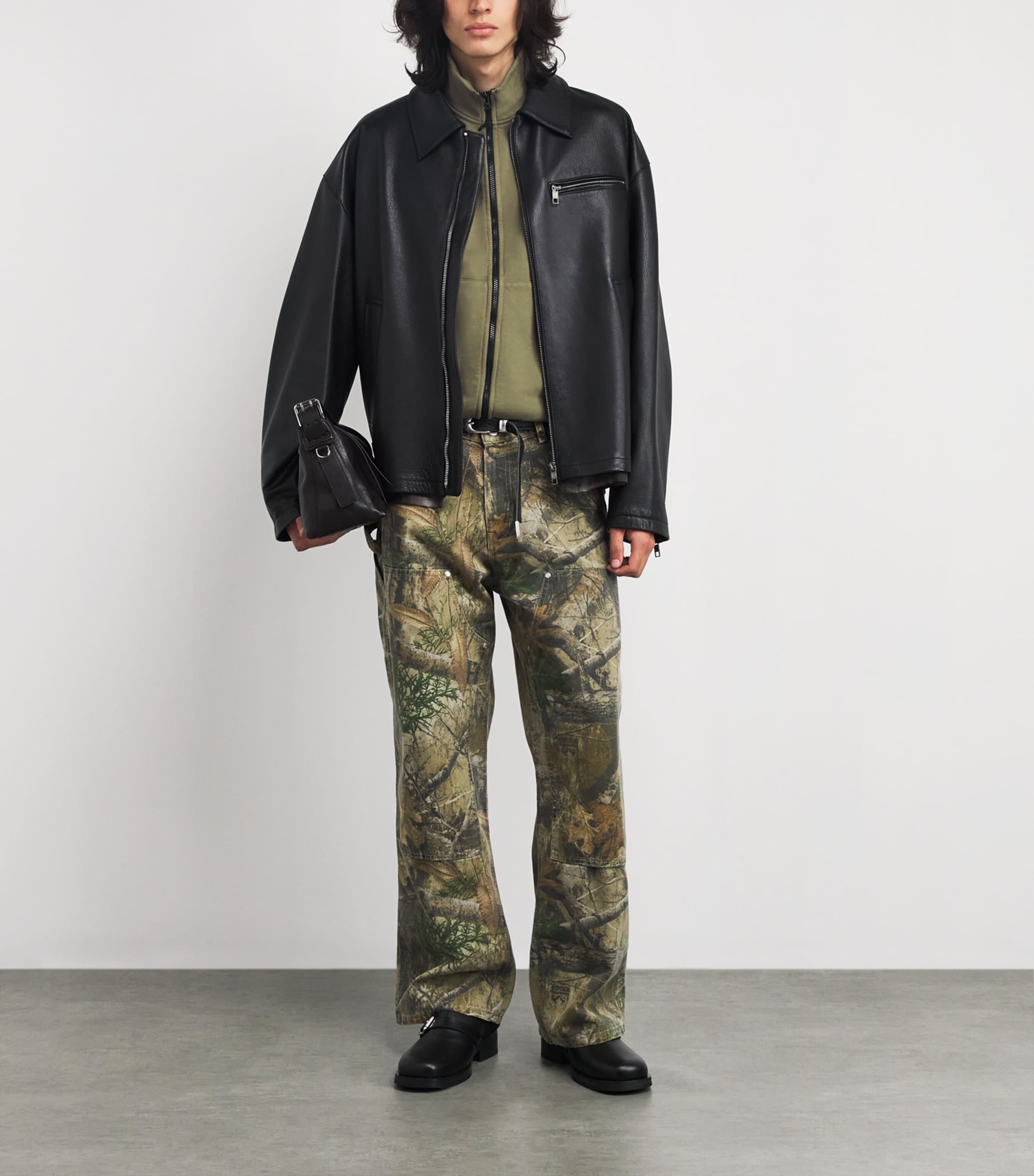 Organic Cotton Zip-Up Sweatshirt V005G Image 2