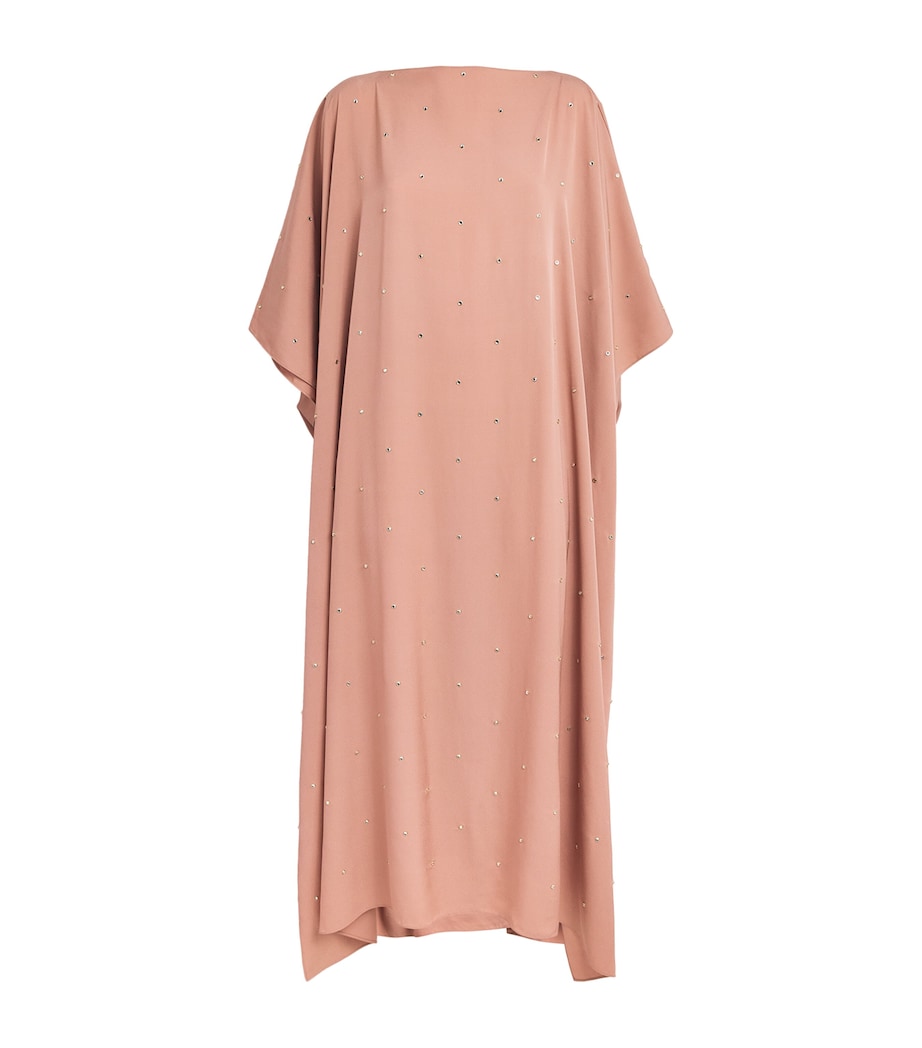 Stella McCartney Womens Rose Collection Embellished Maxi Dress Dusty Rose Image 1