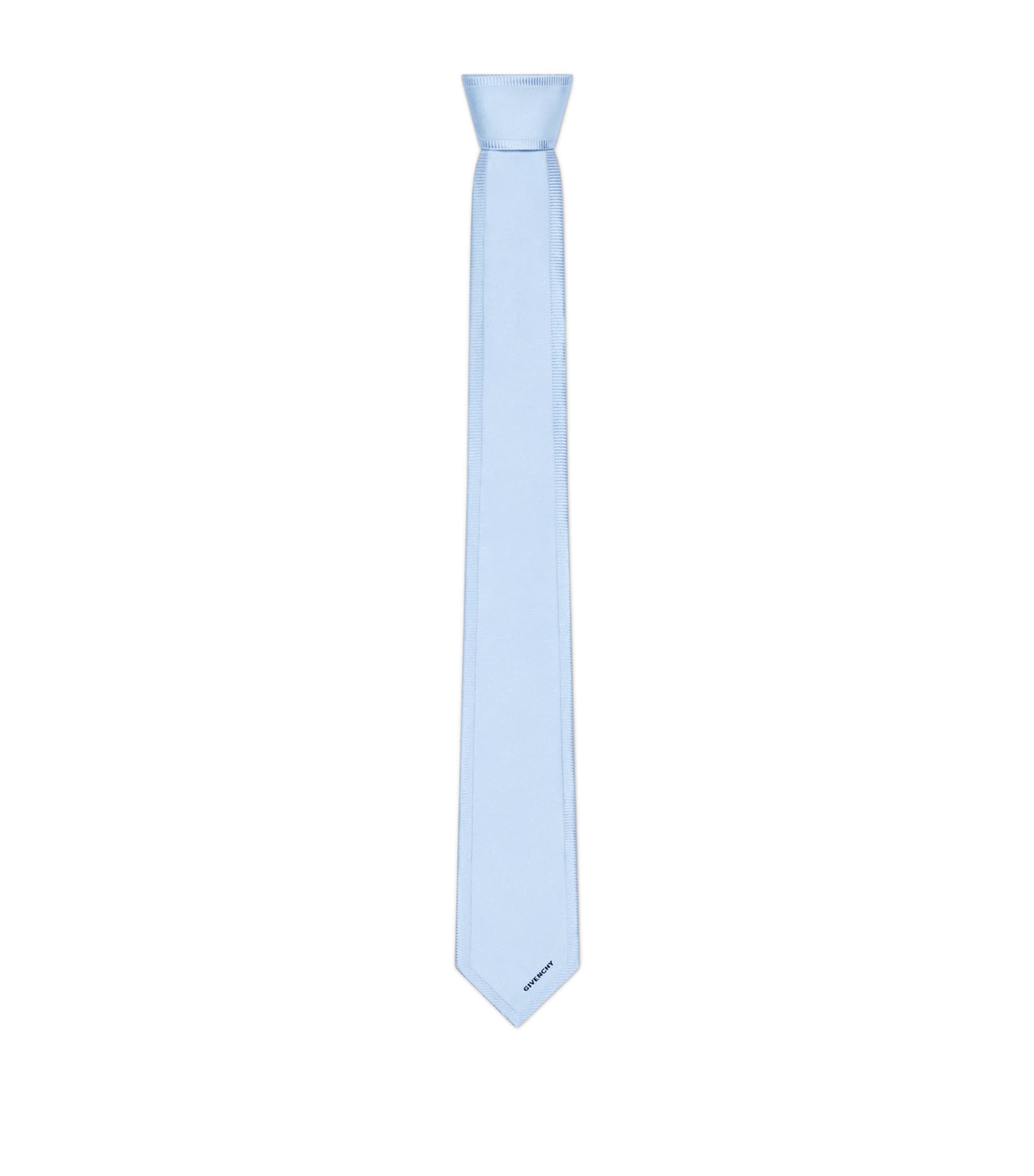 Silk Logo Tie LIGHT BLUE Image 1