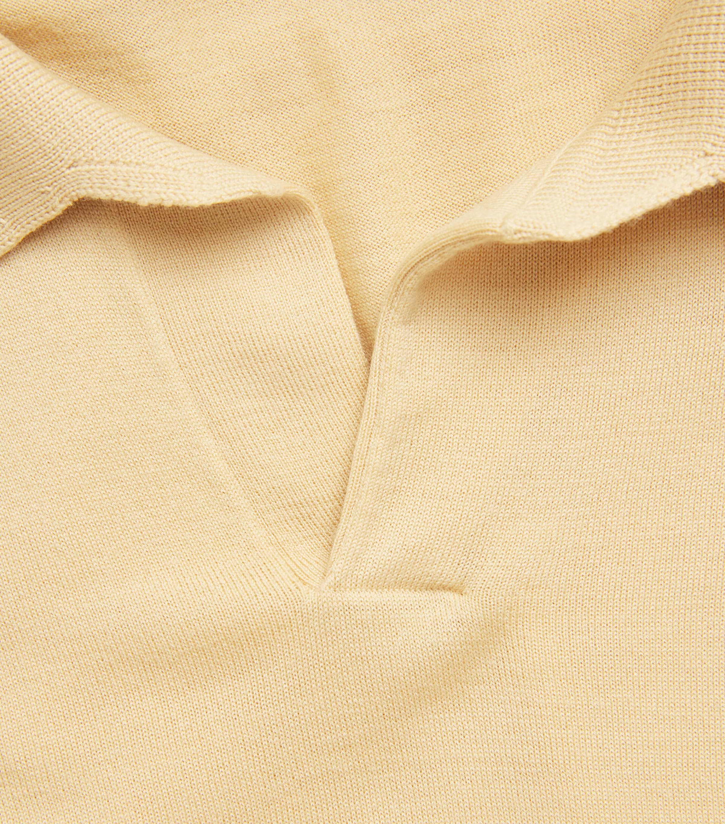 Kid Wool Polo Shirt 20131 LIGHT YELLOW Image 5