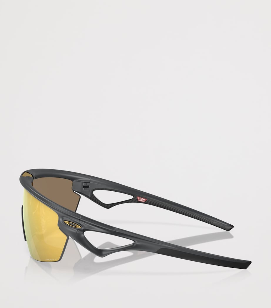Oakley Sphaera Shield Sunglasses Grey Image 3