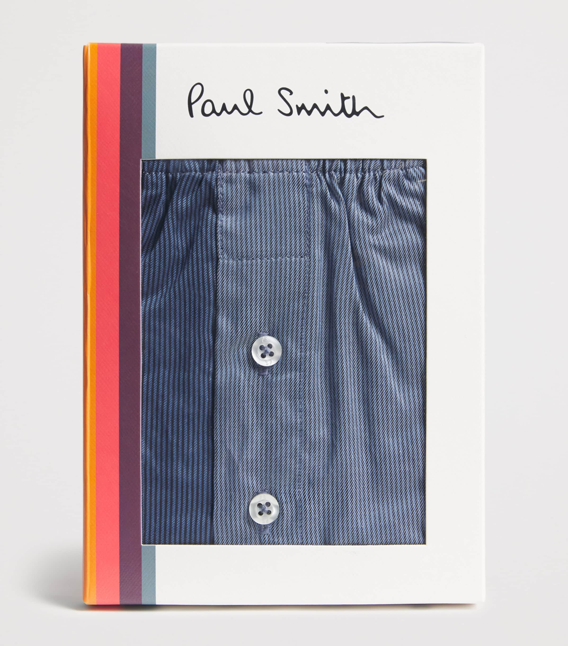 Paul Smith Mens Cotton Stripe Boxer Shorts Image 4