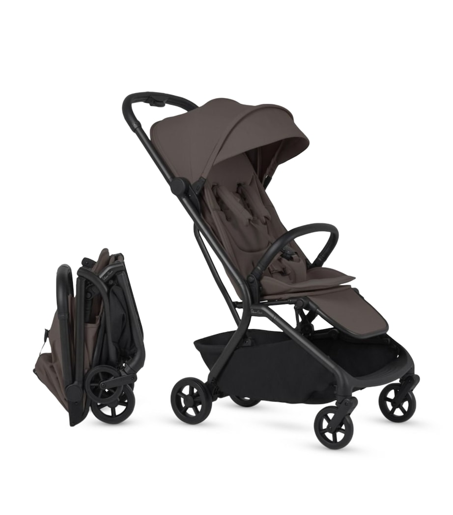 Silver Cross Nia Compact Travel Stroller Chocolate Image 2