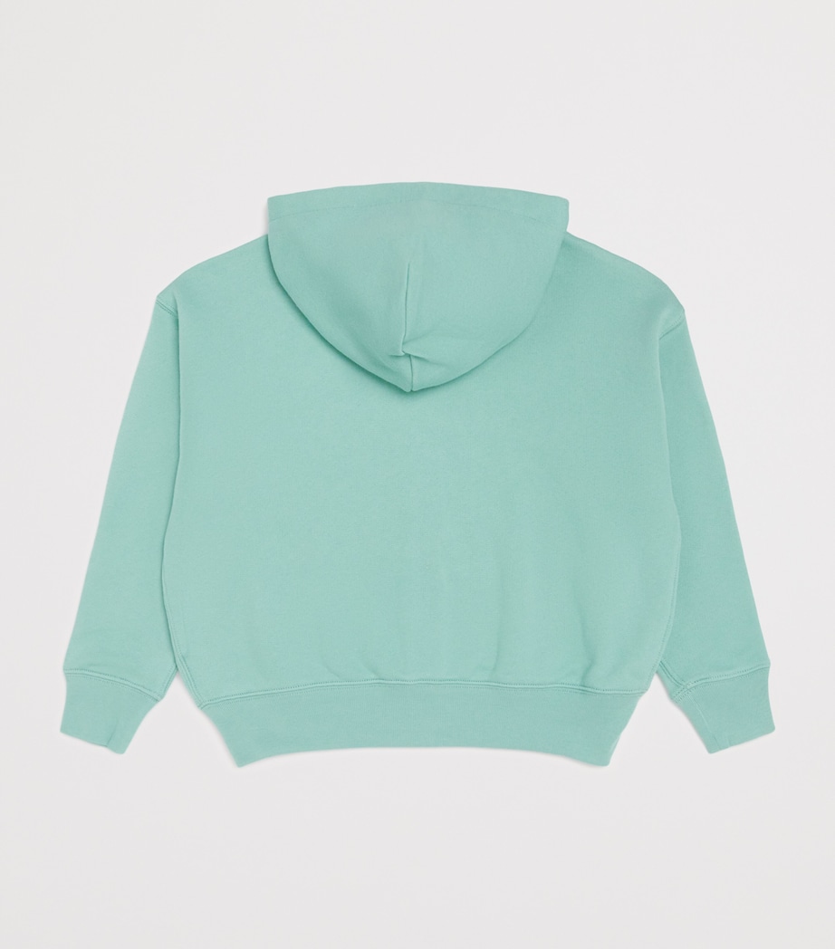Polo Pony Zip-Up Hoodie (7-14 Years) GREEN Image 2