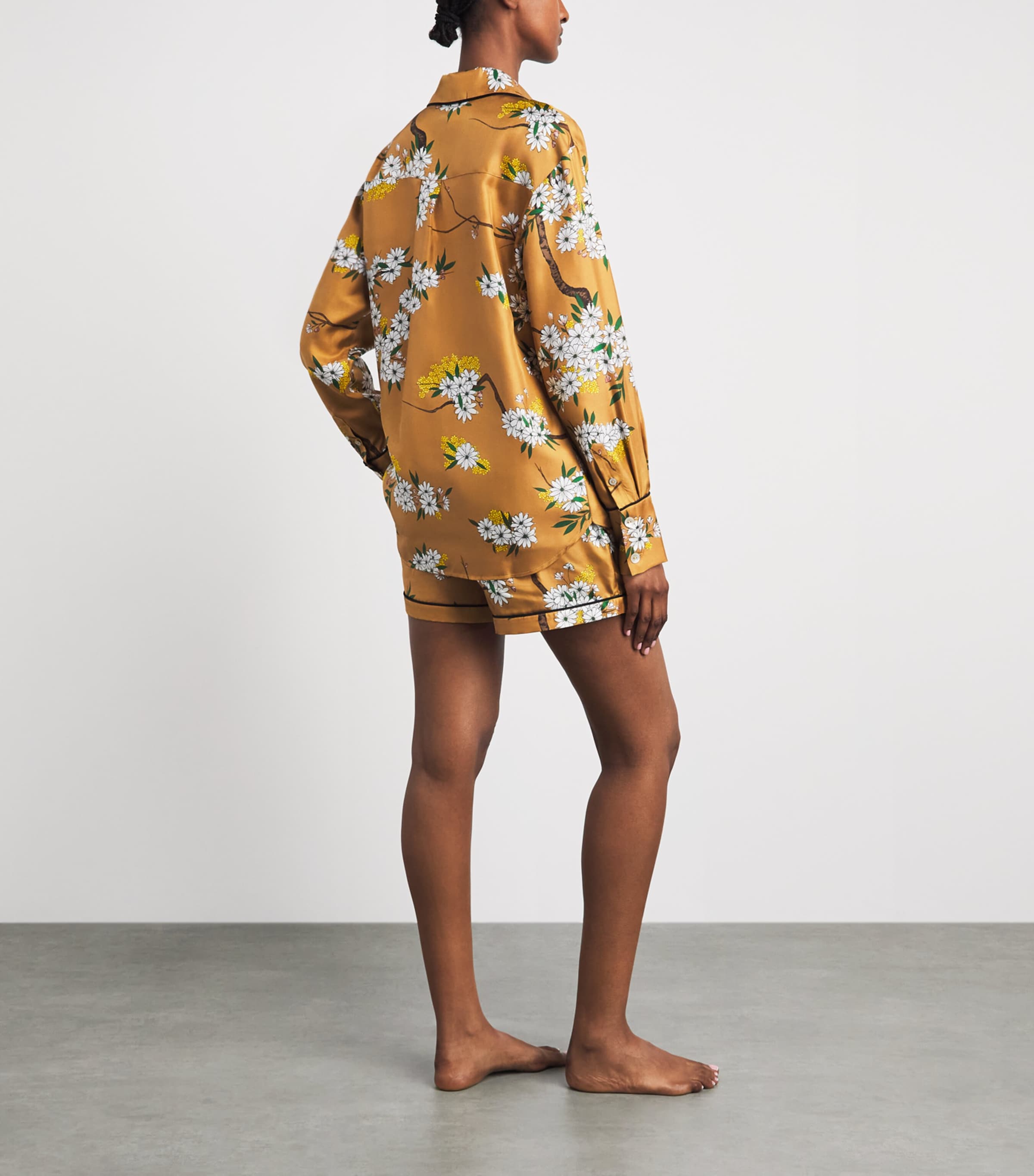 Olivia von Halle Womens Silk Carmena Alba Pyjama Set Carmena Image 4