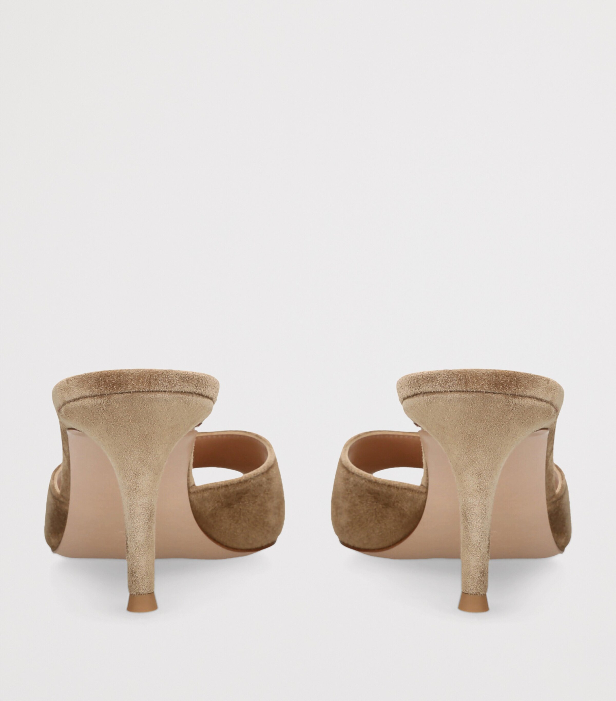 Gianvito Rossi Suede Elle Mules 85 | Harrods US