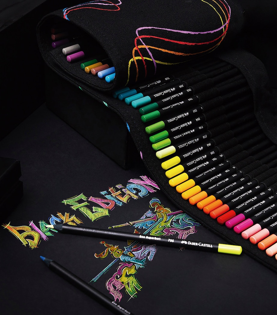 Black Edition Colour Pencil Roll MULTI Image 6