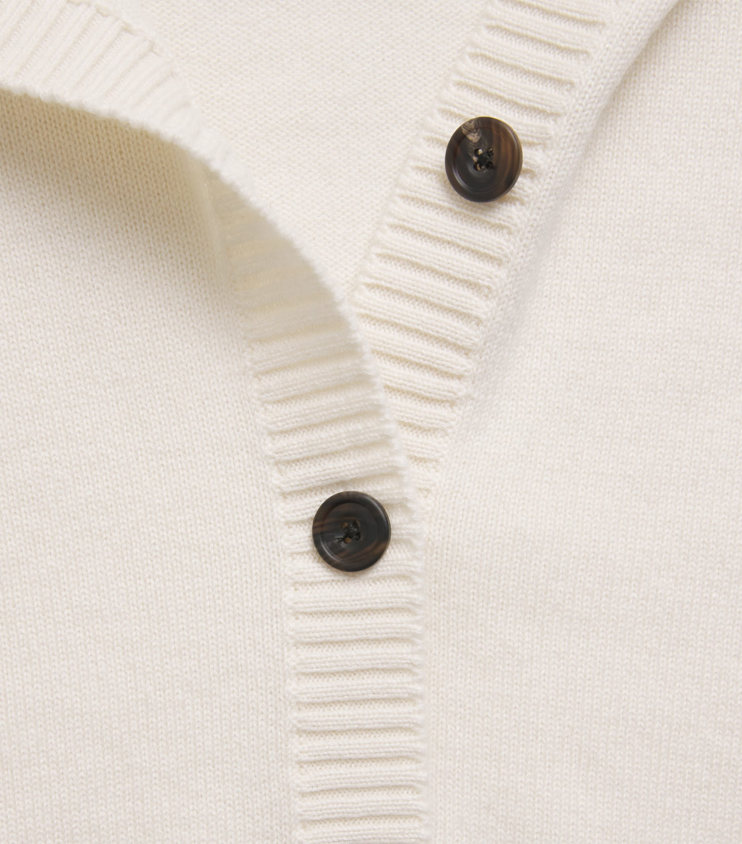Harrods Womens Cashmere-Cotton Cardigan Niveous Image 6