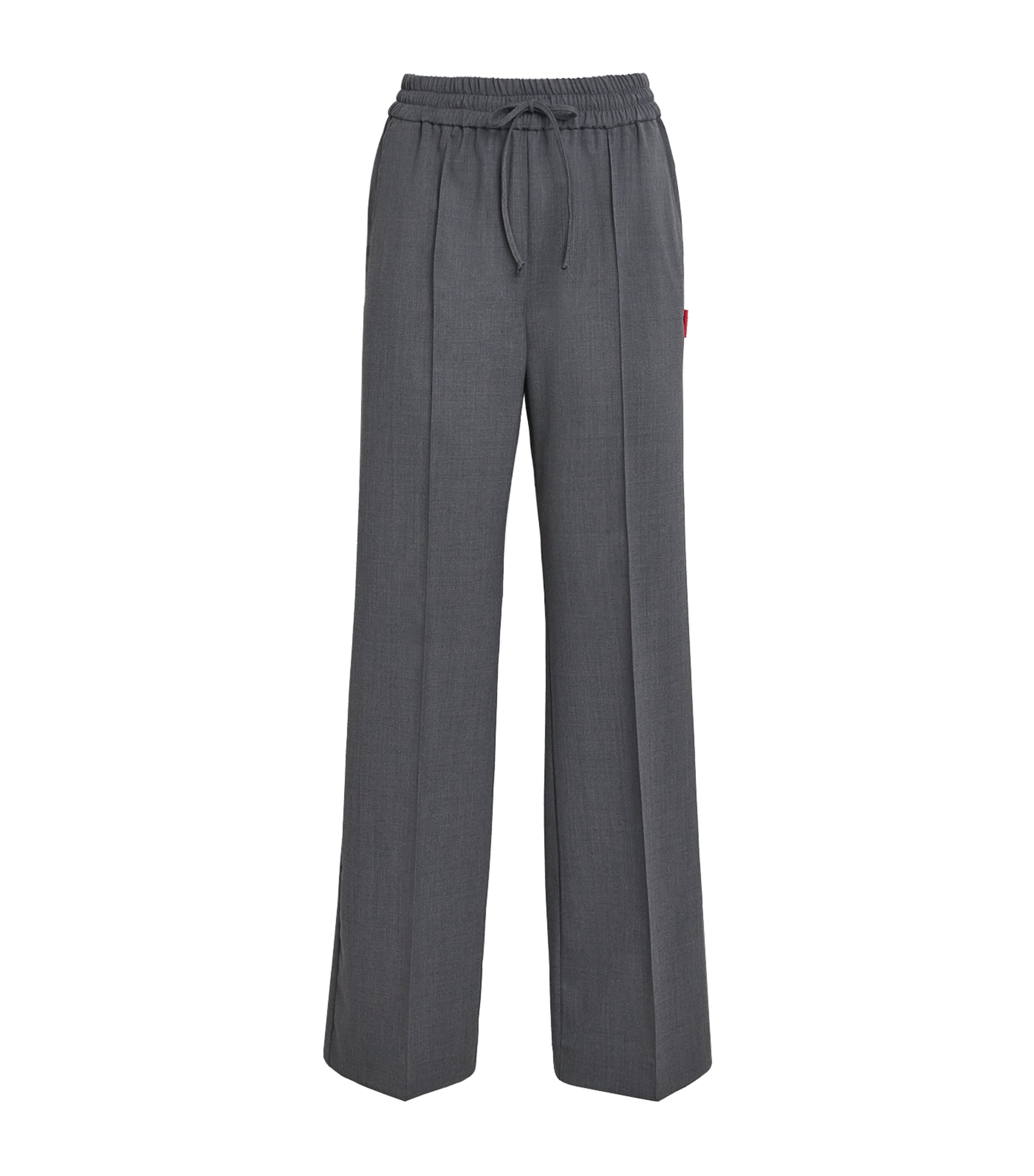 Max & Co Wool-blend Trousers In Gray