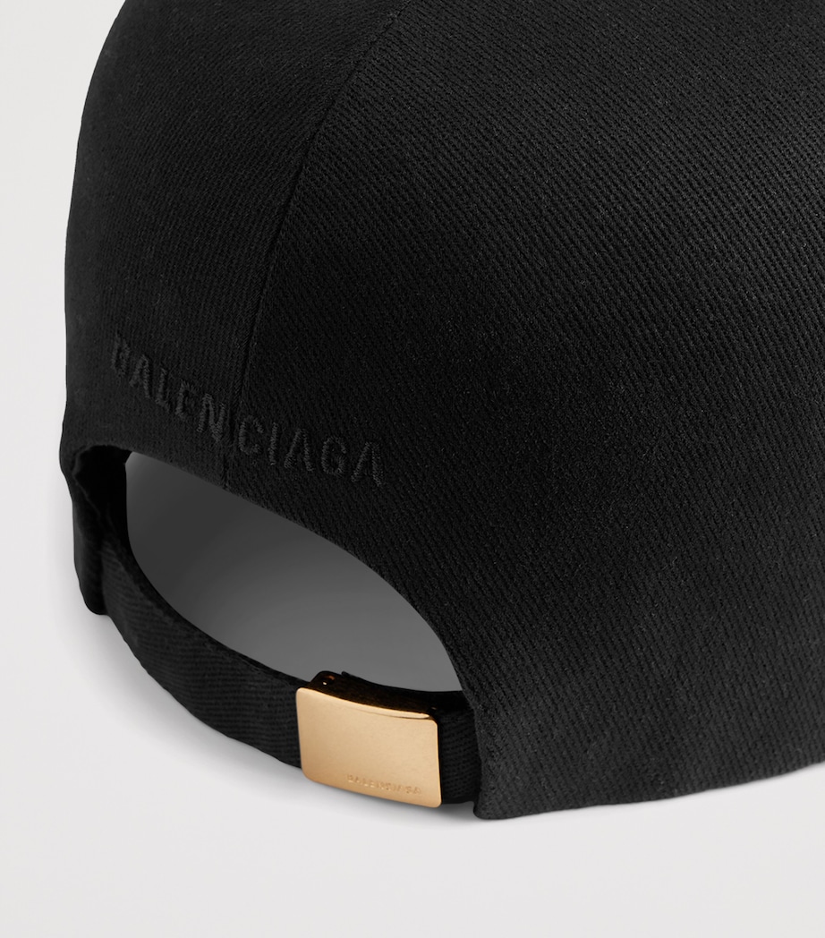 Balenciaga Cotton High Crown Cap Image 6