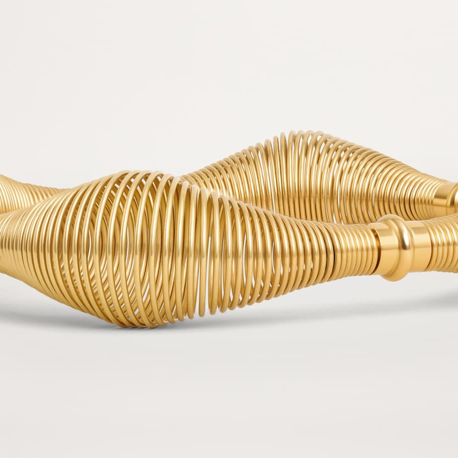 Alaïa Spiral Necklace Or Image 2