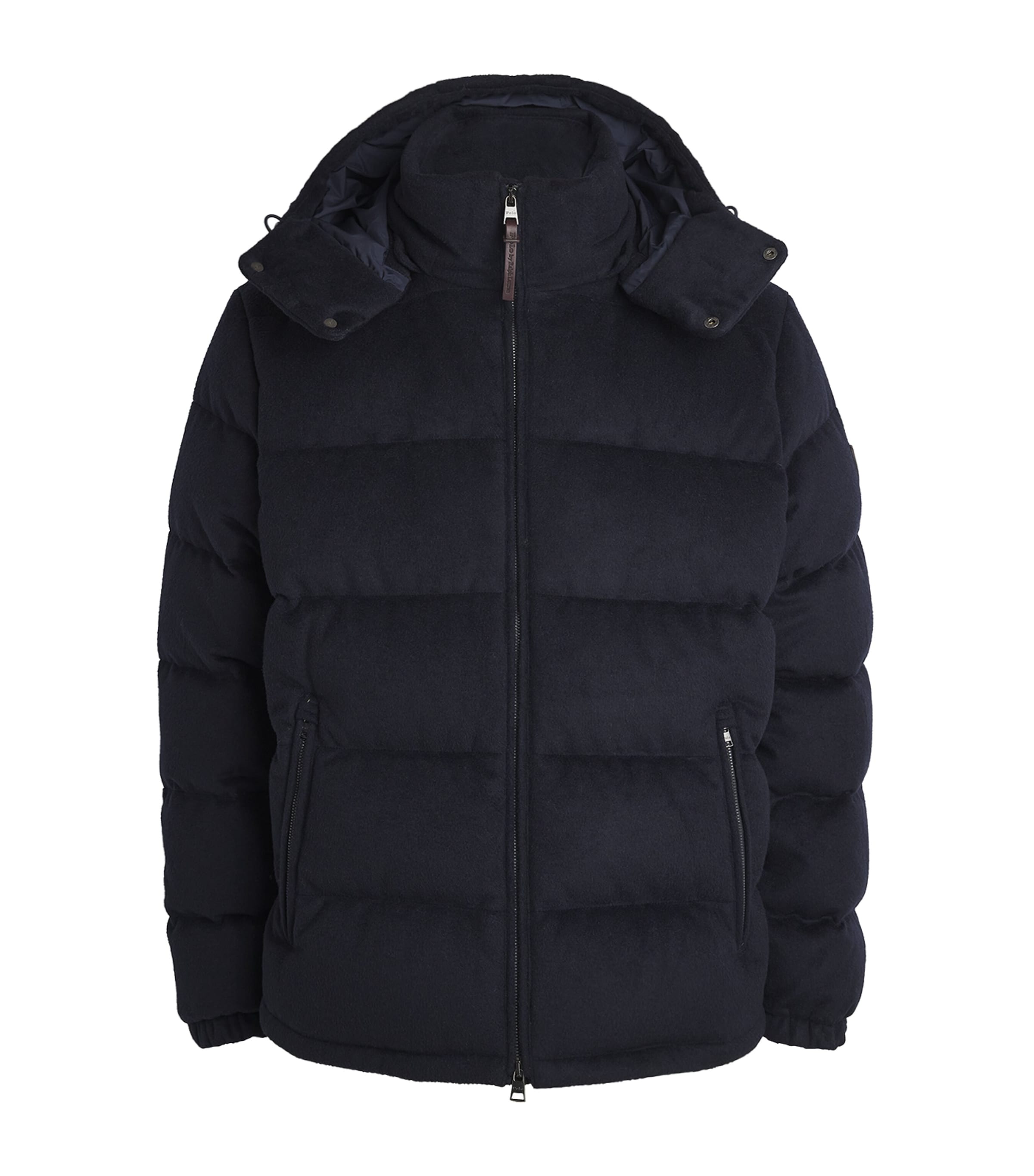 Down Melton Decker Puffer Jacket NAVY Image 1