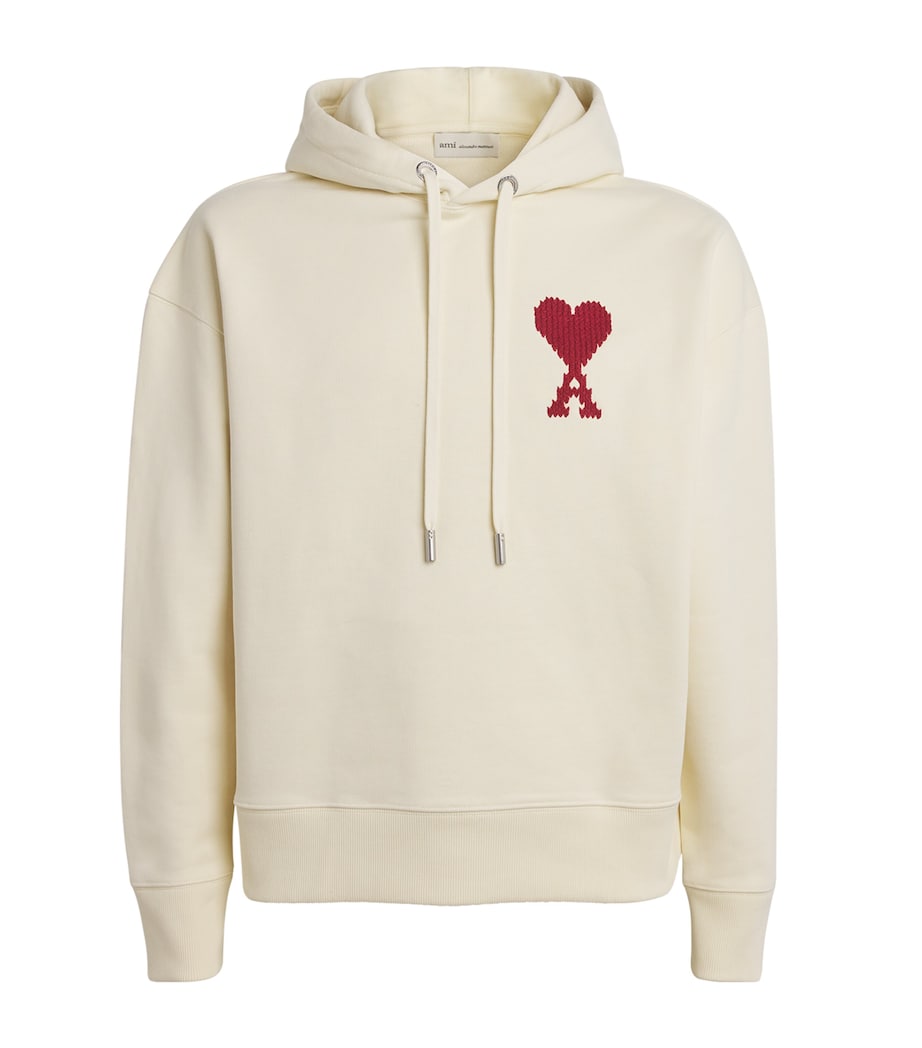 Cotton Zigzag Logo Hoodie A016 MOONLIGHT Image 1