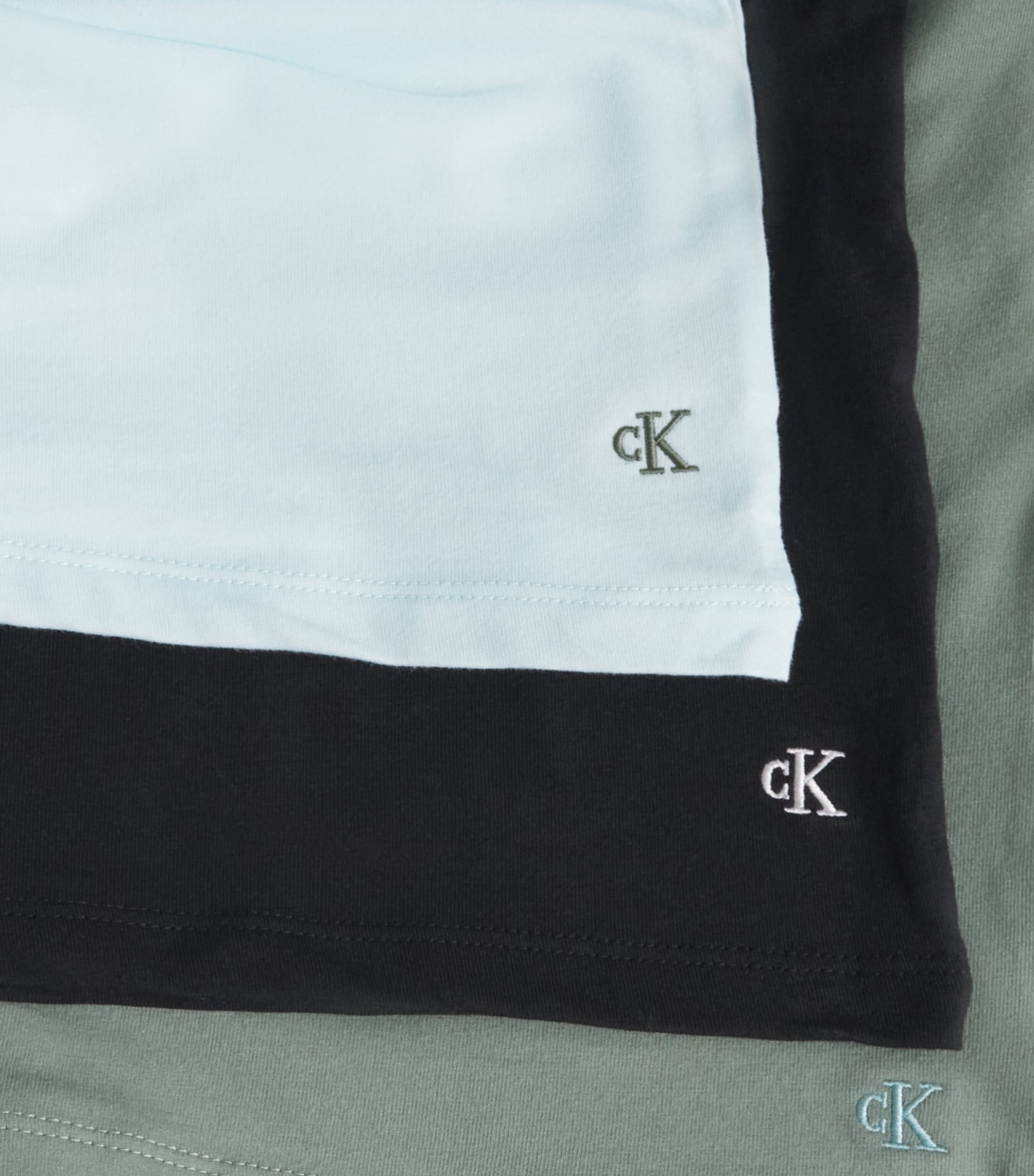 Calvin Klein Mens Stretch-Cotton Vests (Pack of 3) Rxz Wspray,black Image 5