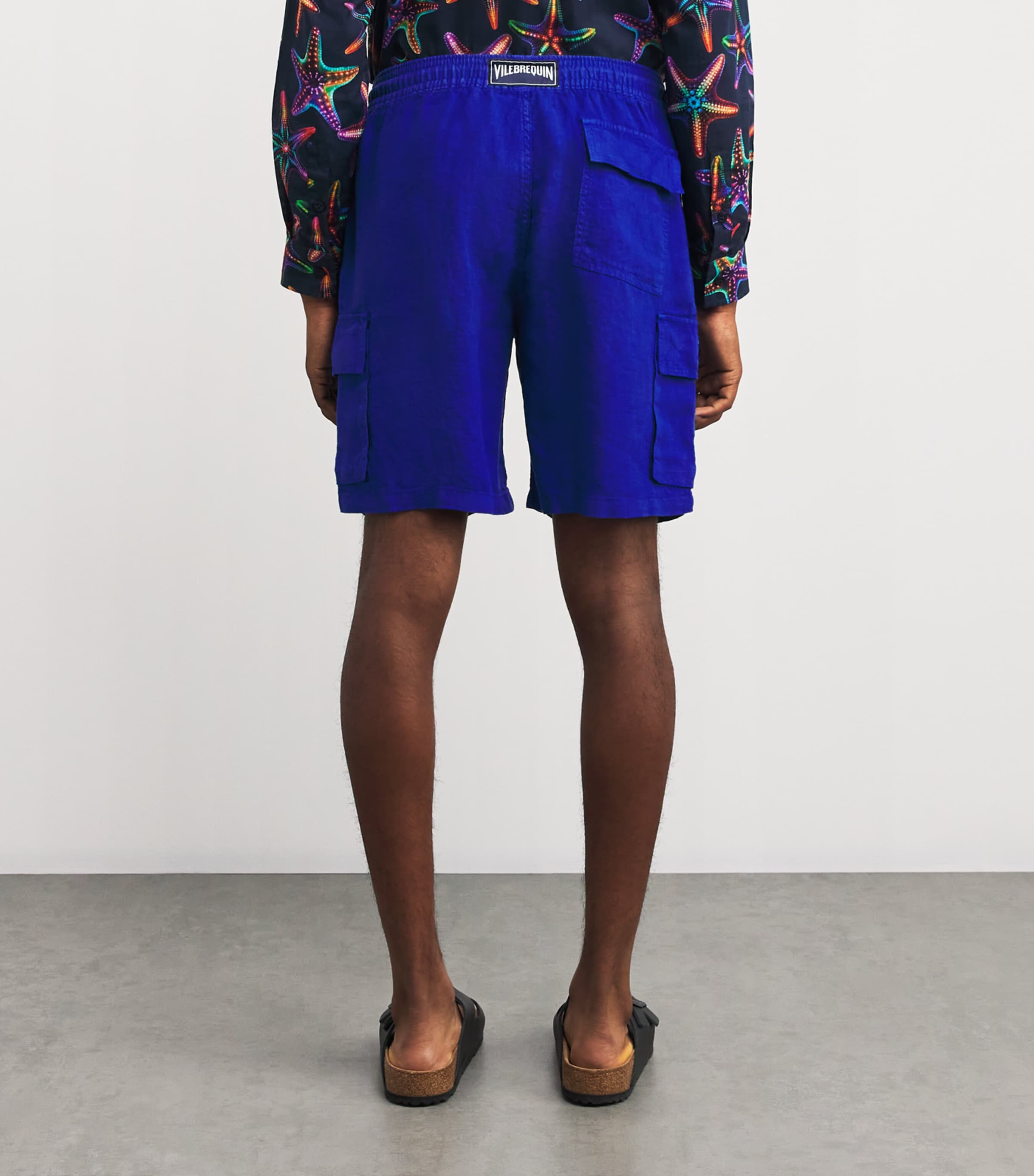 Linen Baie Shorts 613-MARRAKECH Image 4